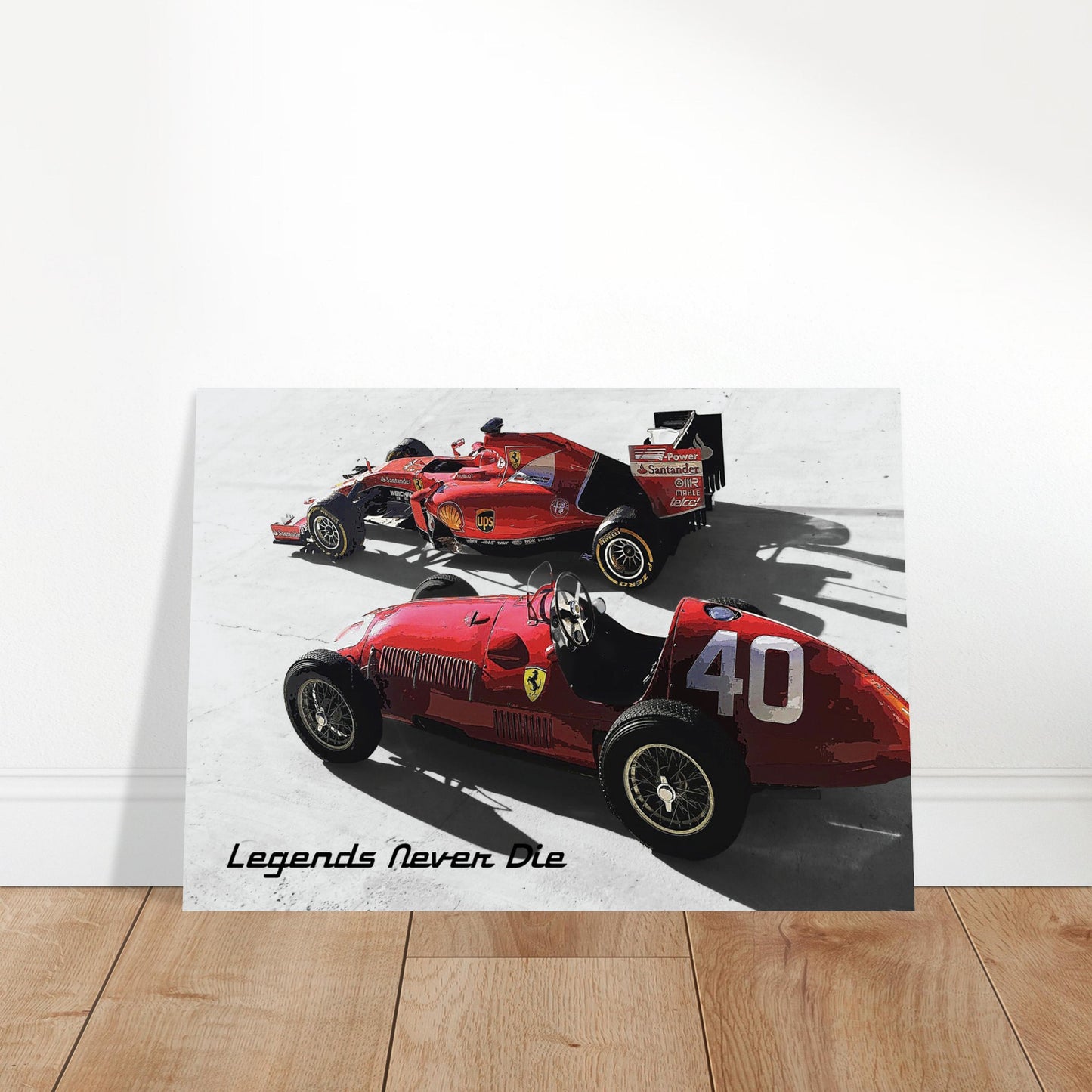 "Legends Never Die" Premium Semi-Glossy Paper Poster