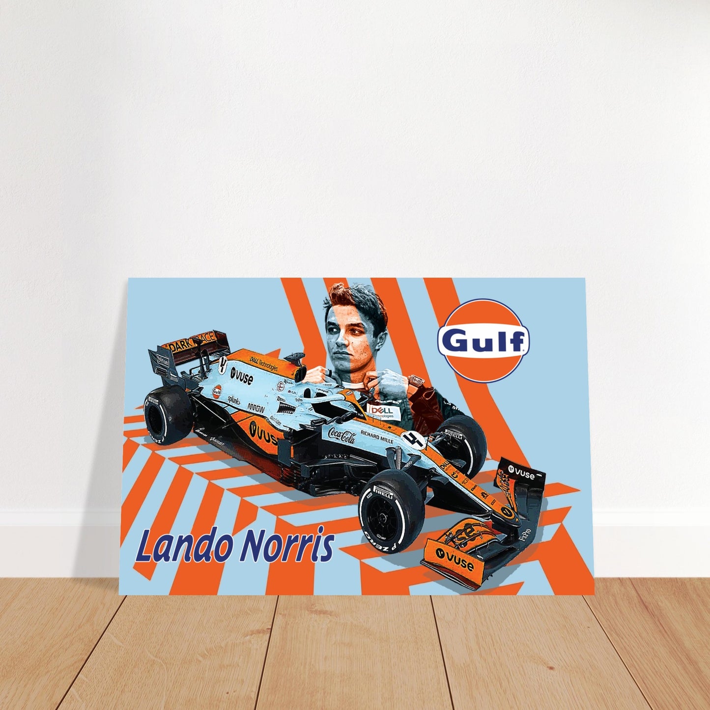 Lando Gulf Tribute Premium Semi-Glossy Paper Poster