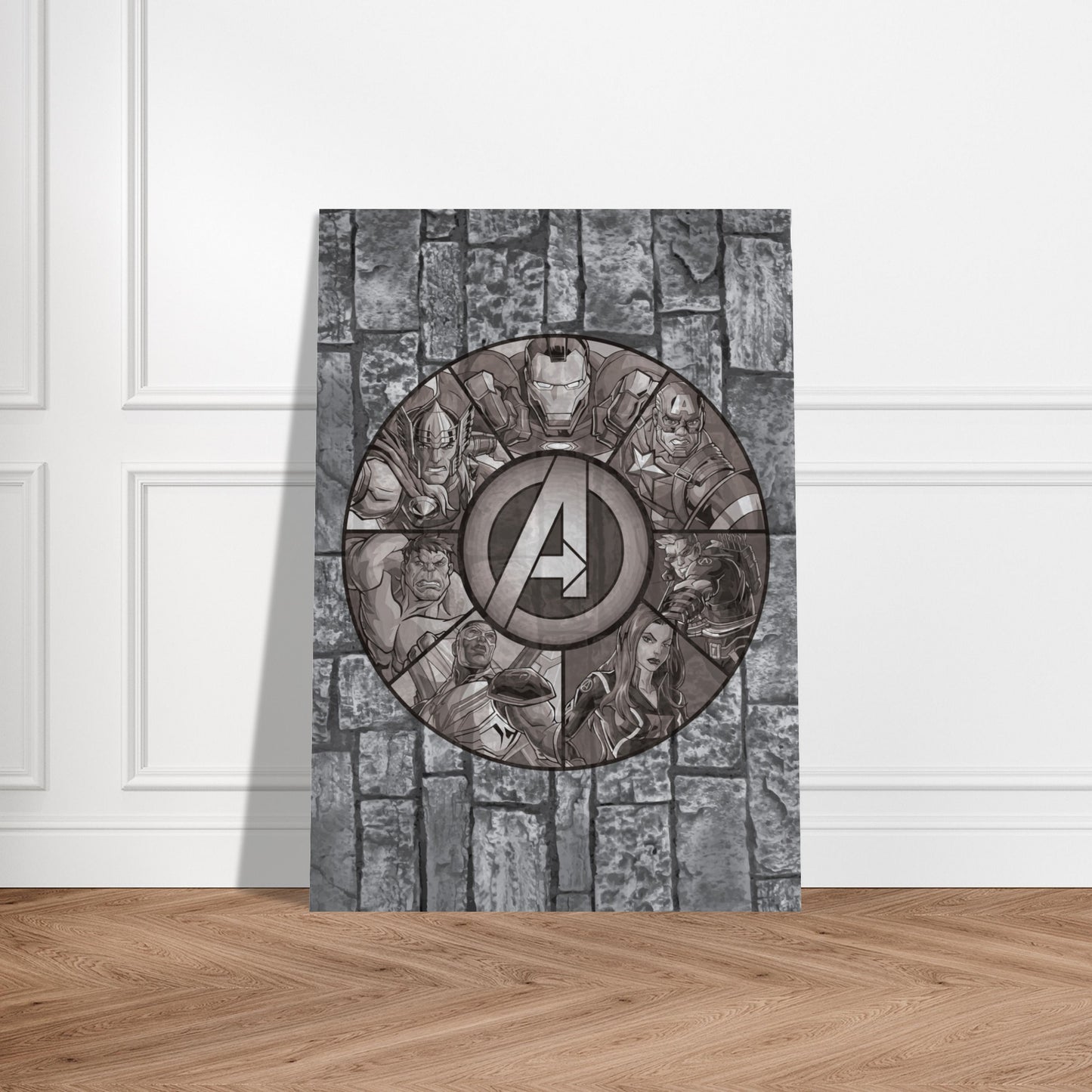 Avengers Assemble Classic Semi-Glossy Paper Poster