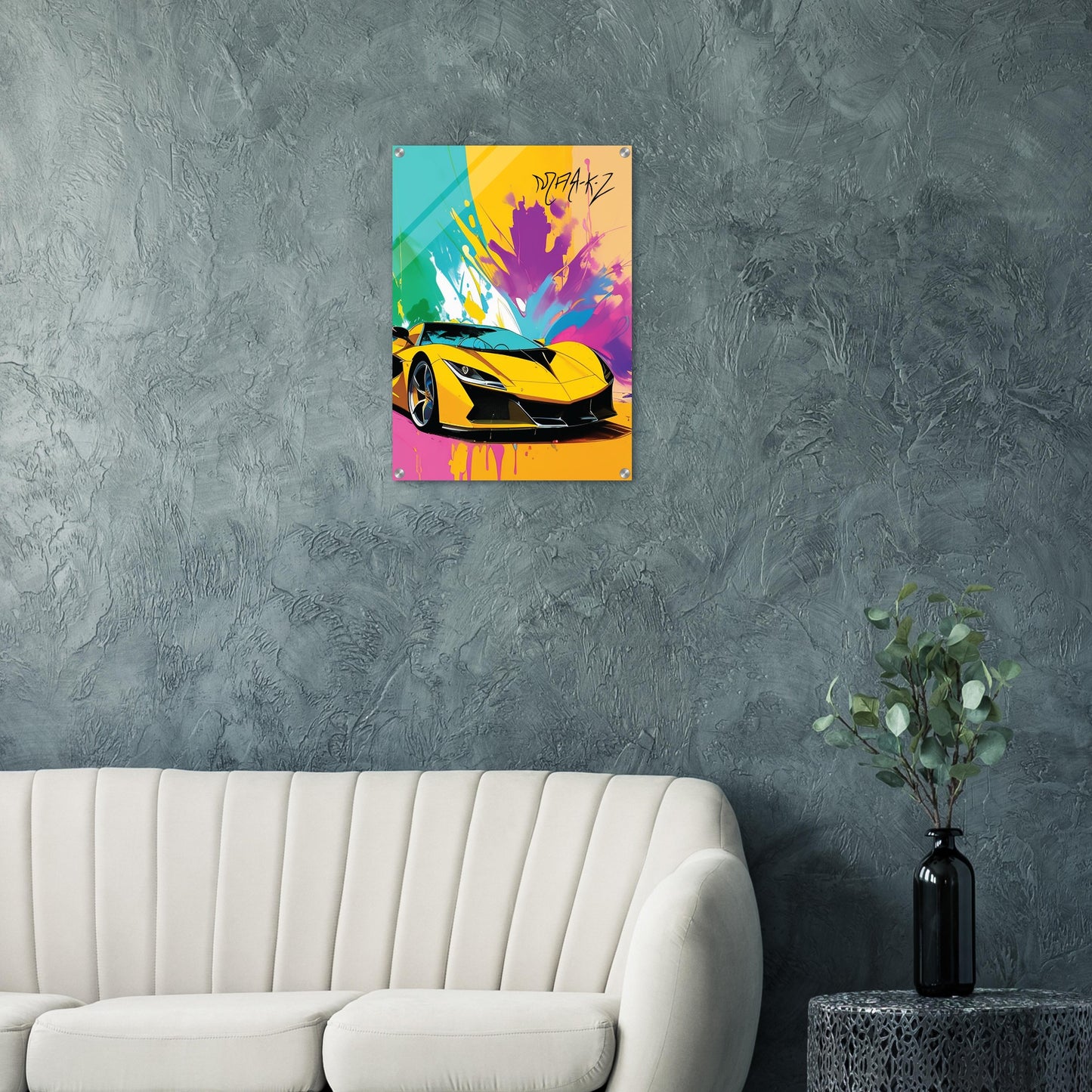 Supercar Delight Acrylic Print