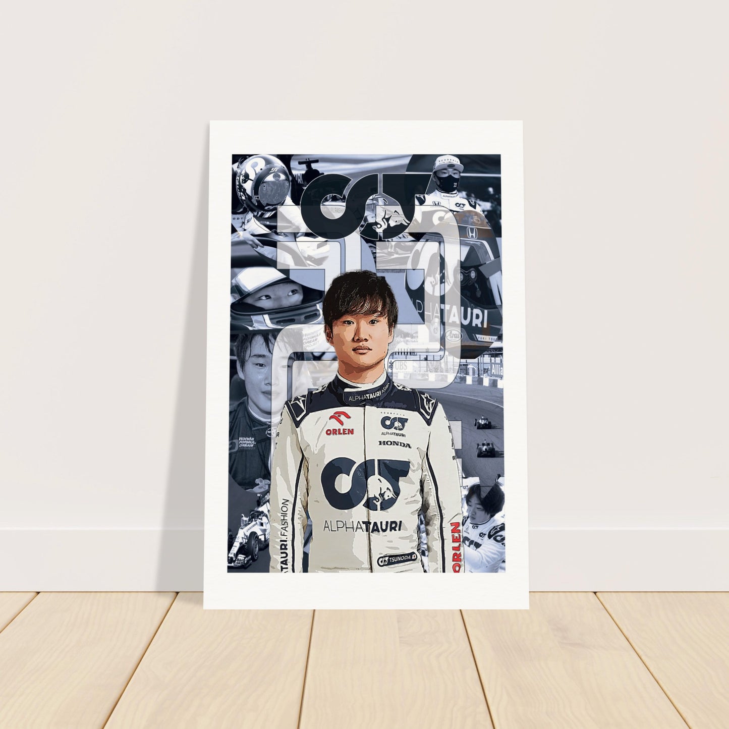 Yuki Tsunoda Custom Museum-Quality Matte Paper Poster