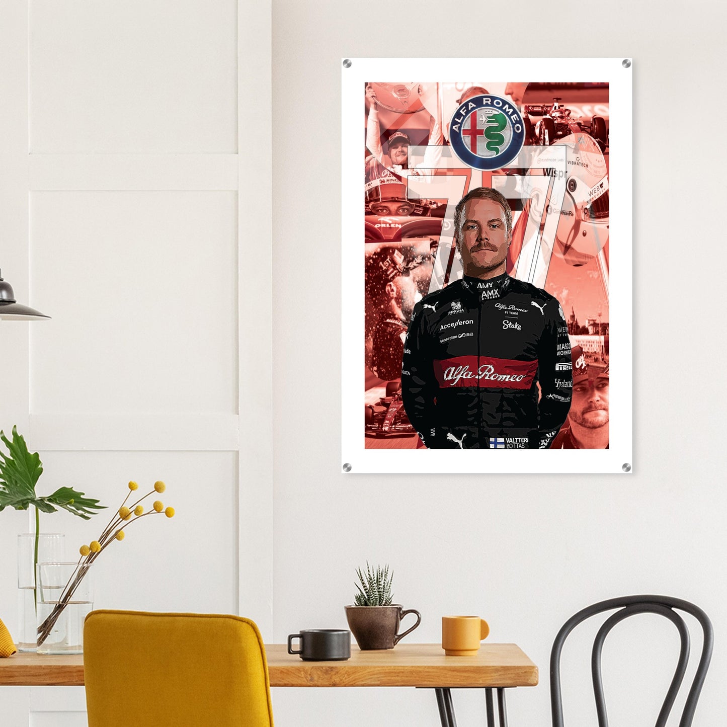 Valtteri Bottas Custom Acrylic Print