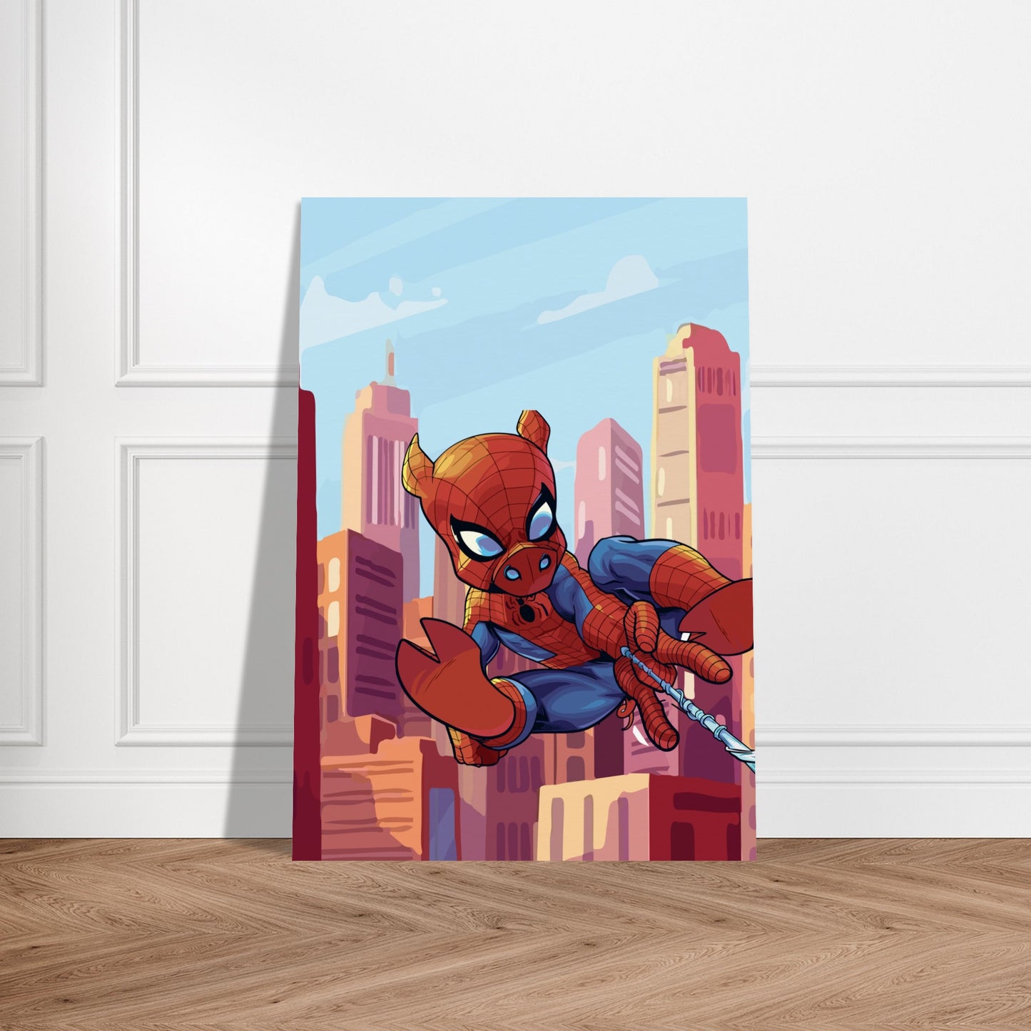 Spider-Pig Museum-Quality Matte Paper Poster