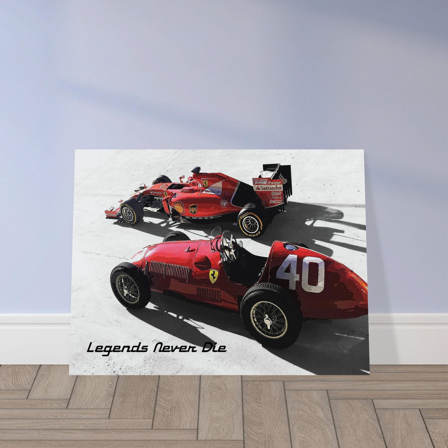 "Legends Never Die" Premium Semi-Glossy Paper Poster