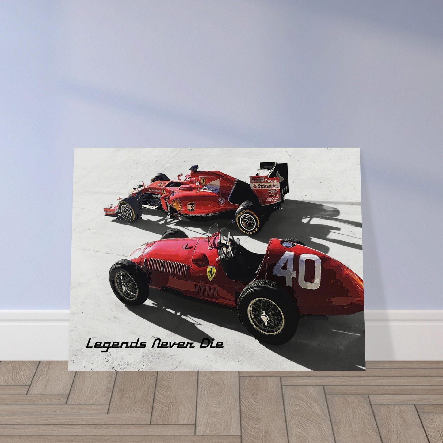 "Legends Never Die" Museum-Quality Matte Paper Poster