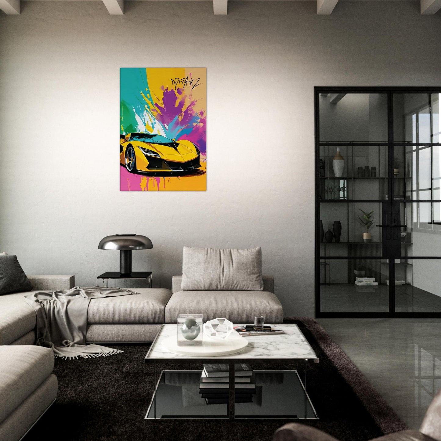 Supercar Delight Canvas