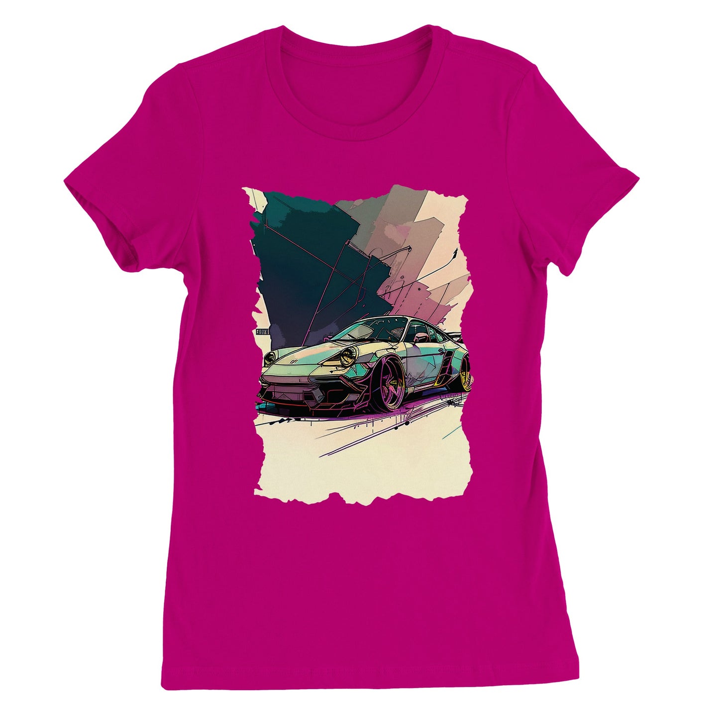 Crusin' 911 Premium Womens Crewneck T-shirt