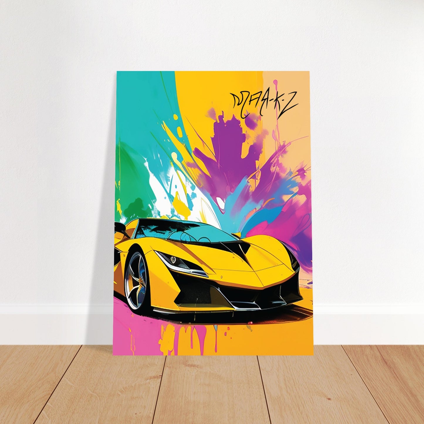 Supercar Delight Premium Semi-Glossy Paper Poster