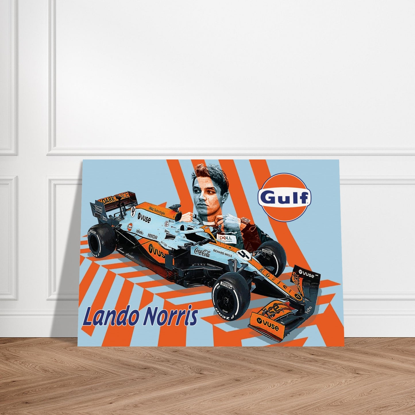 Lando Gulf Tribute Museum-Quality Matte Paper Poster