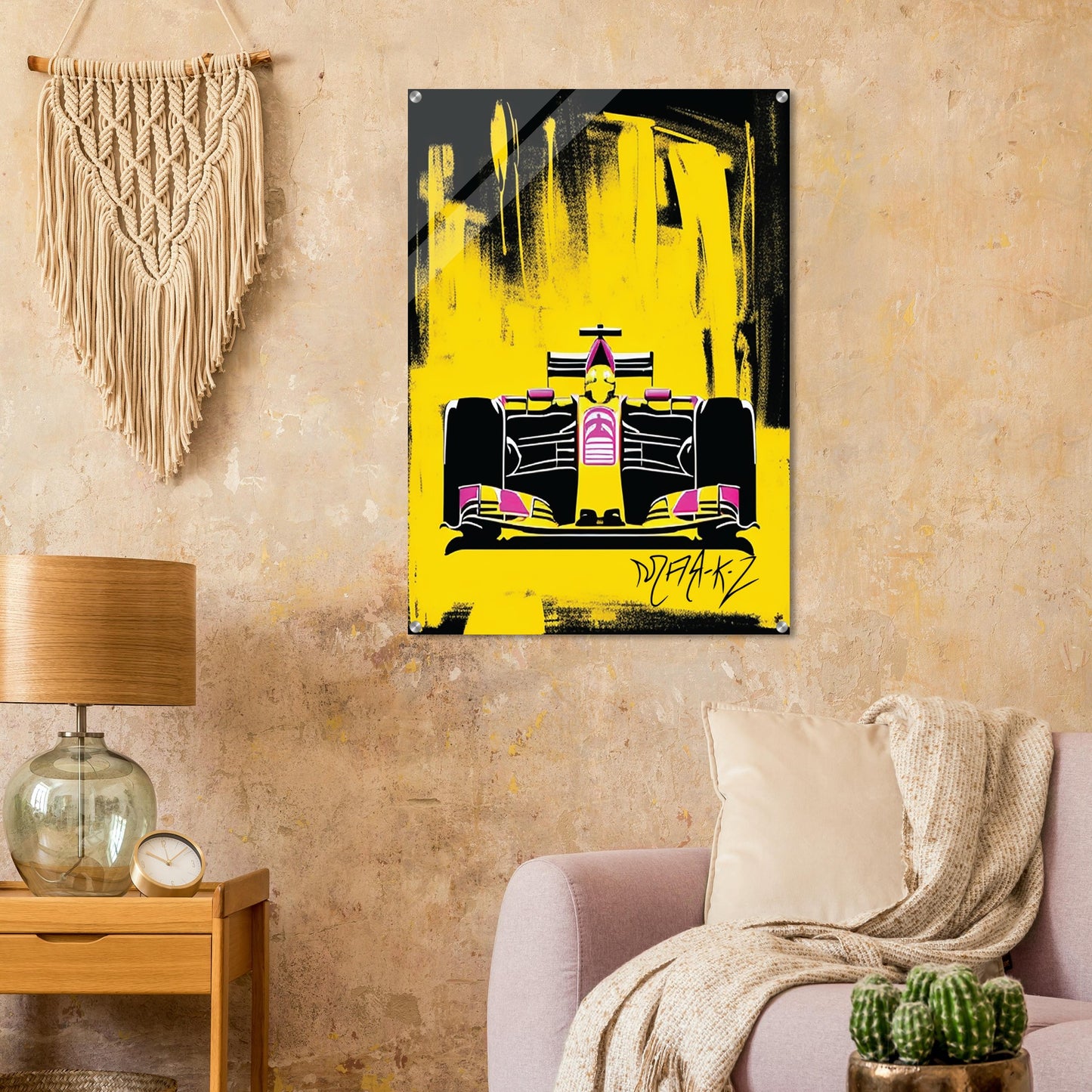 Custom Formula One Acrylic Print