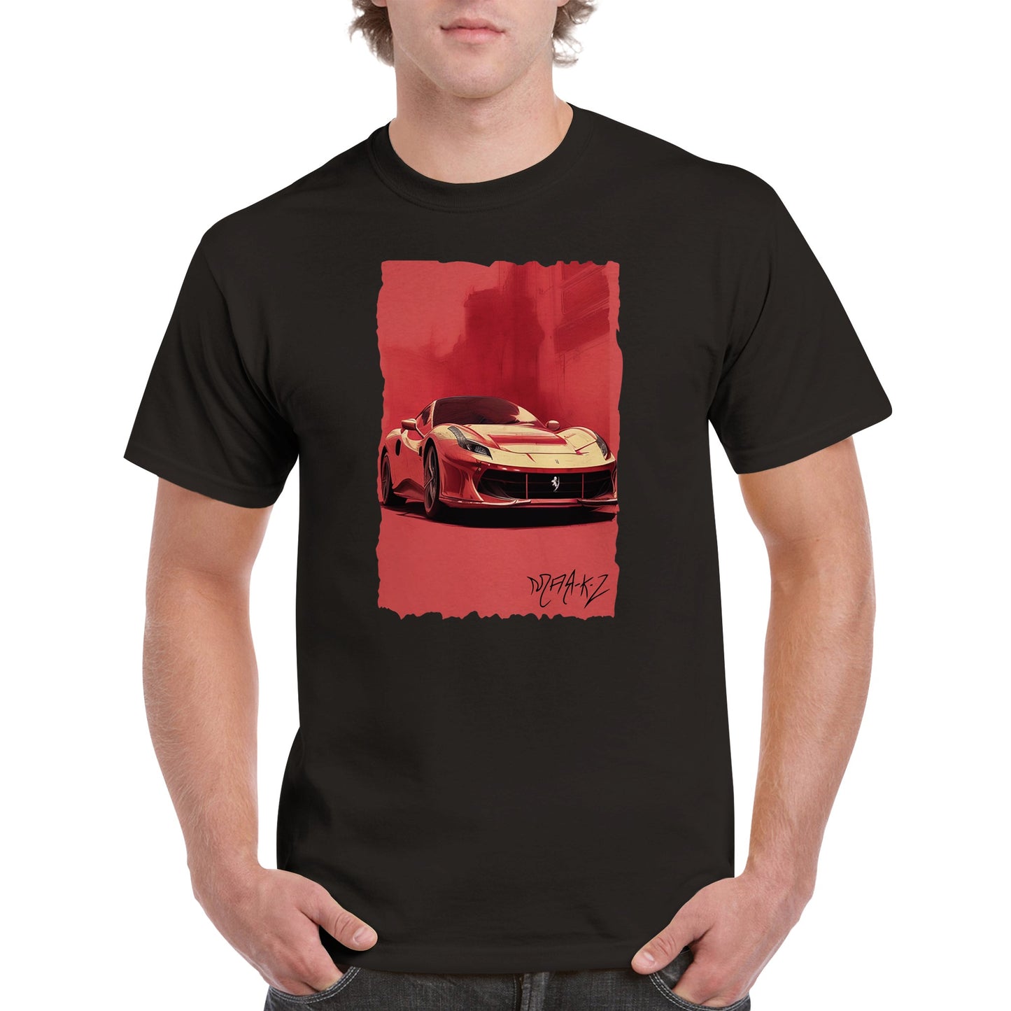 Ferrari in the Heat Heavyweight Unisex Crewneck T-shirt