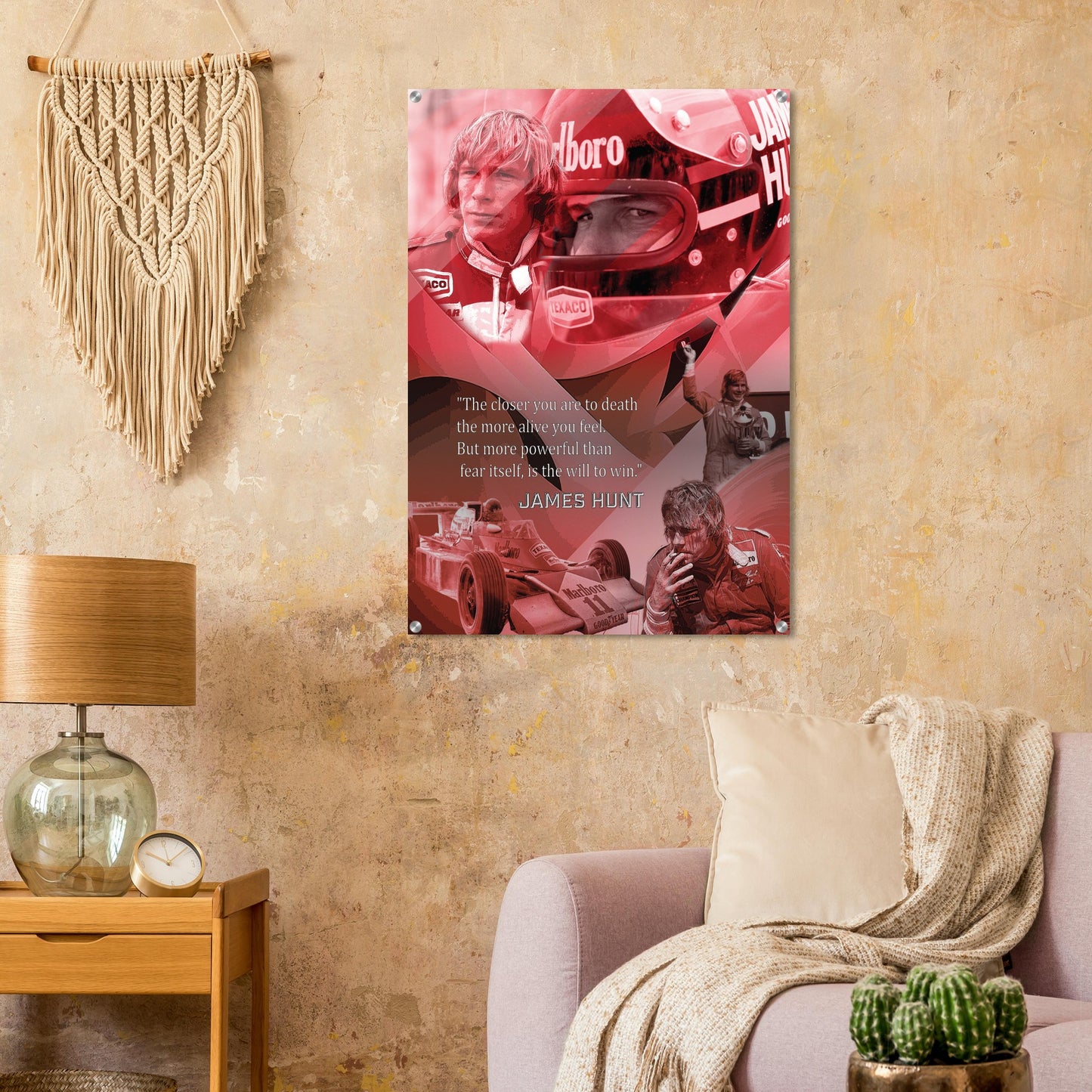 James Hunt Custom Tribute Acrylic Print