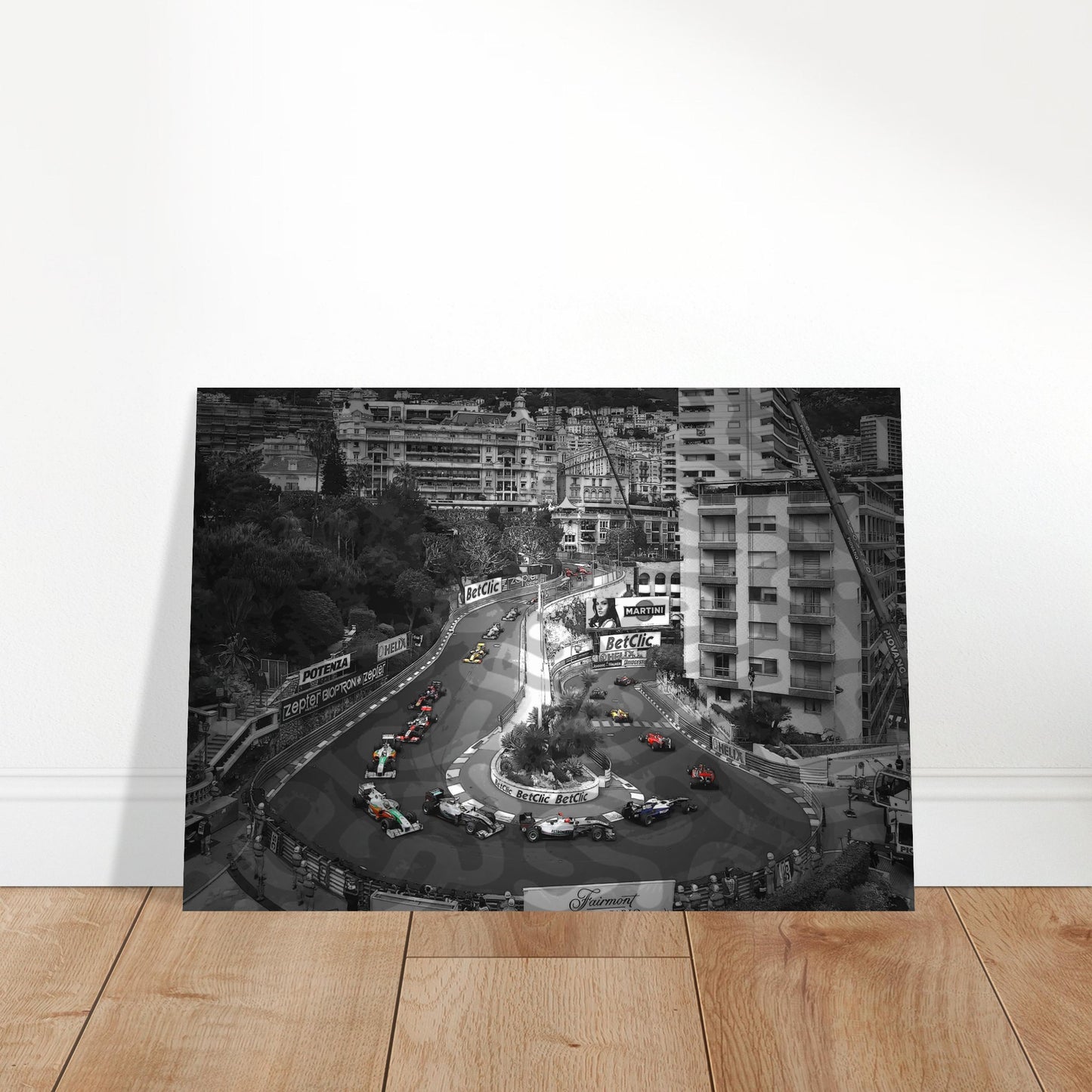 Monaco GP Custom (oil-paint style) Classic Semi-Glossy Paper Poster