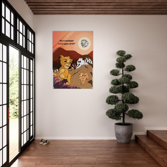 Simba's Journey Acrylic Print