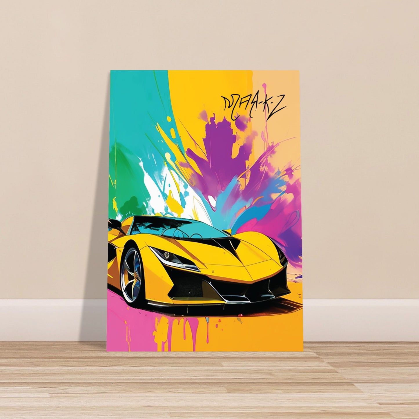 Supercar Delight Classic Semi-Glossy Paper Poster