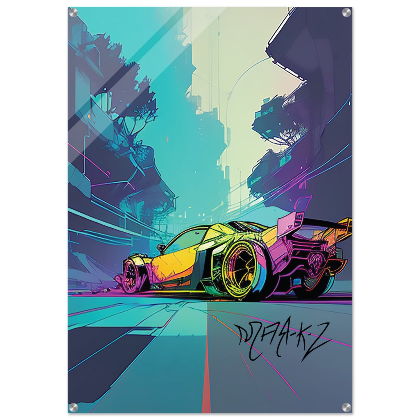 CyberPunk4Life Acrylic Print