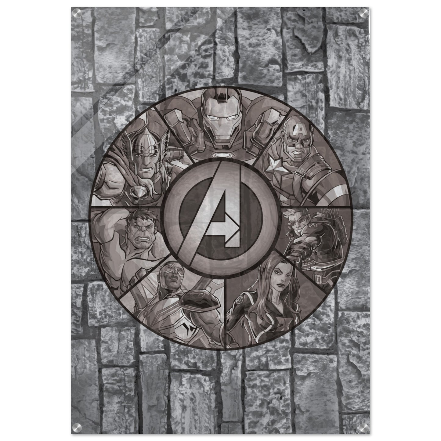 Avengers Assemble Acrylic Print