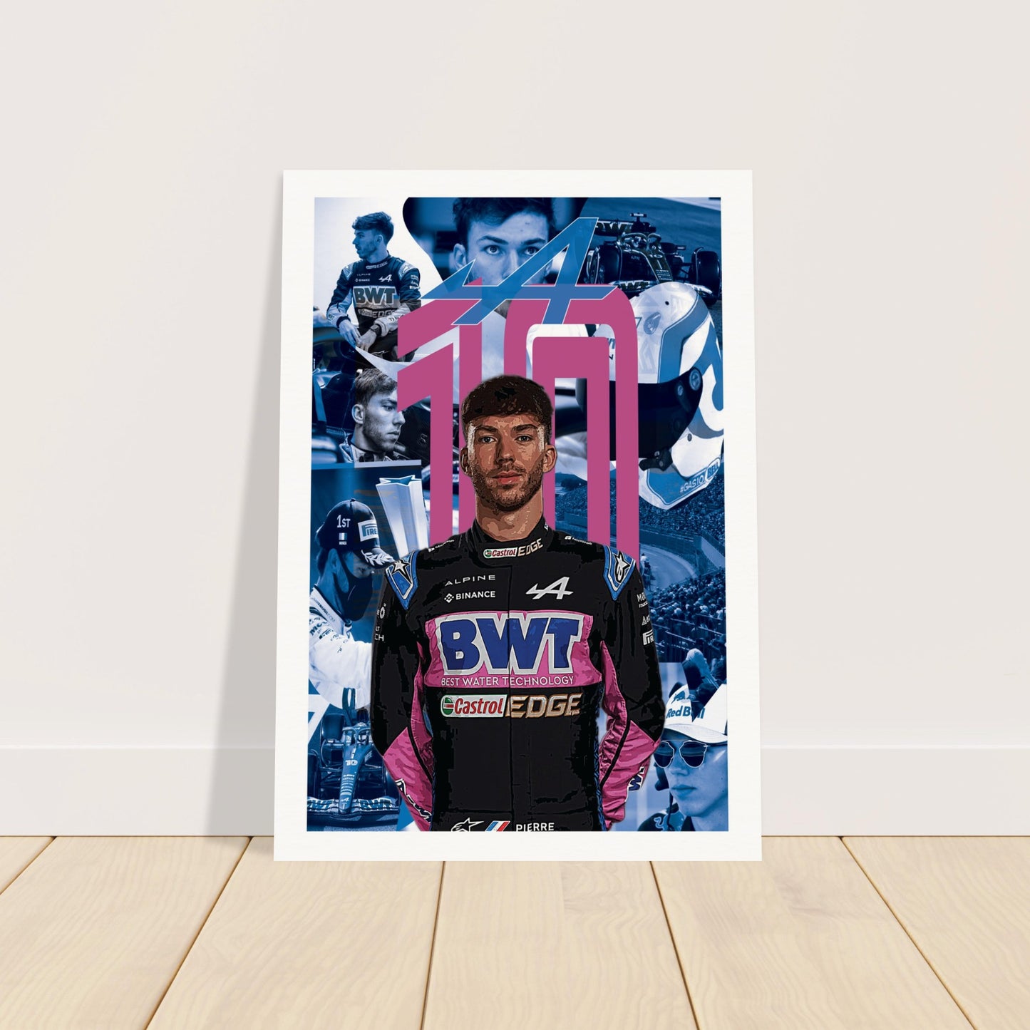 Pierre Gasly Custom Museum-Quality Matte Paper Poster