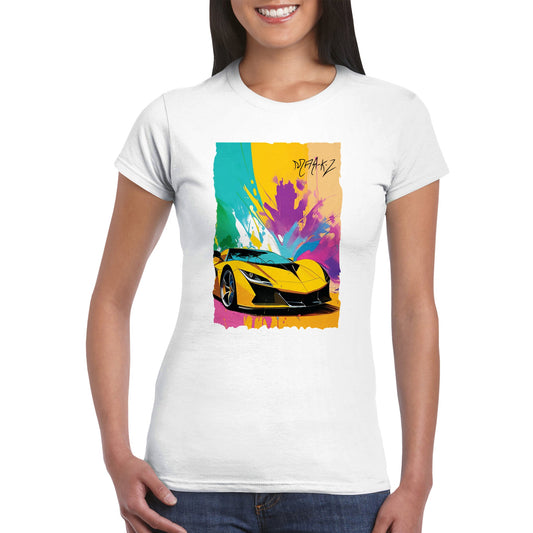 Supercar Delight Classic Womens Crewneck T-shirt