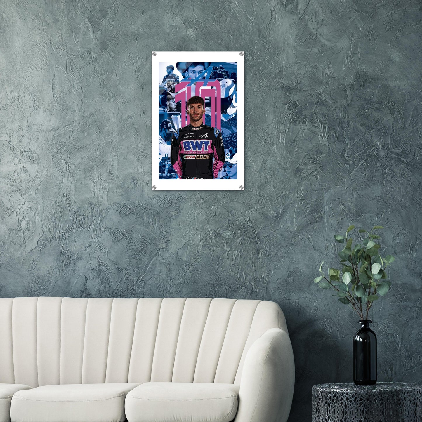 Pierre Gasly Custom Acrylic Print