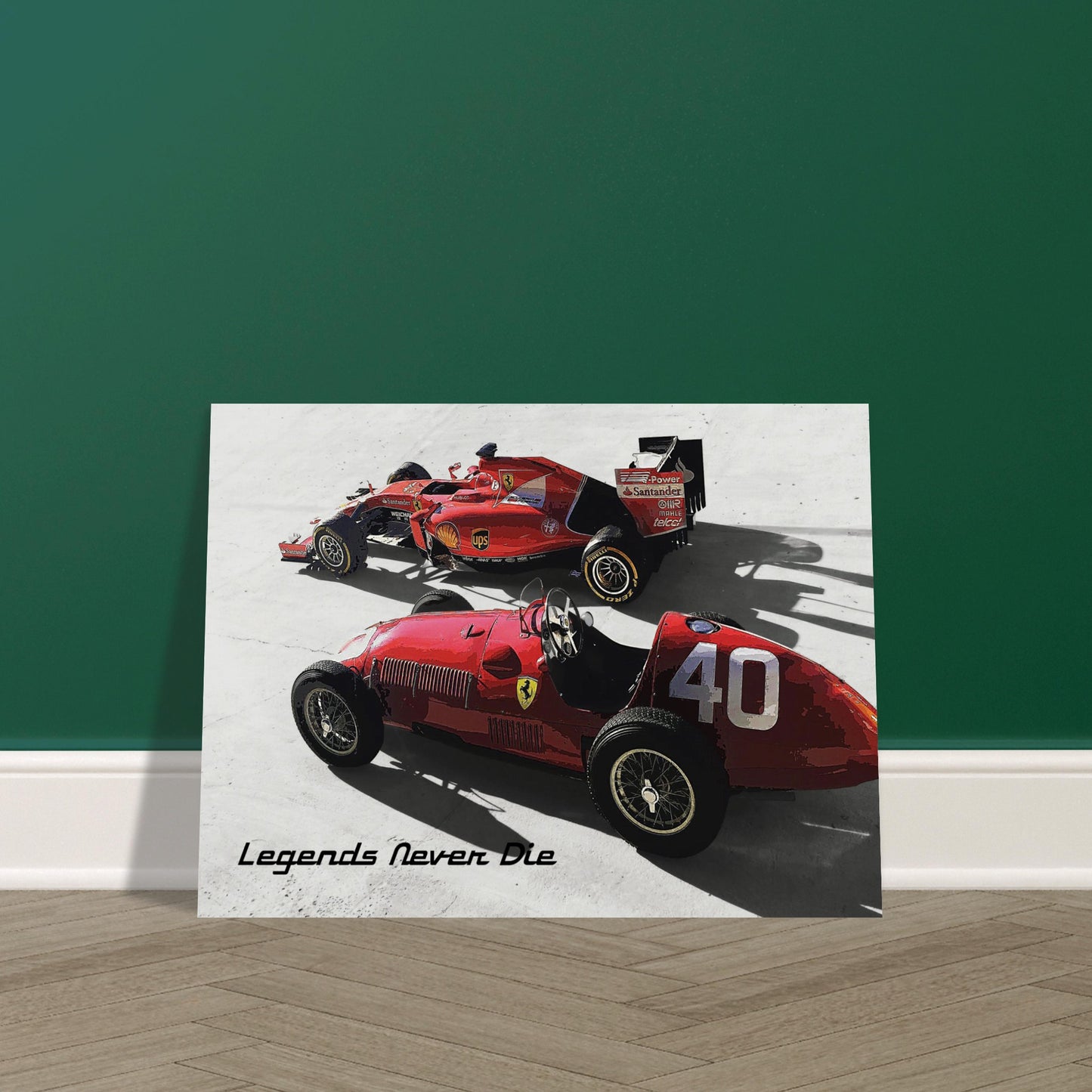 "Legends Never Die" Museum-Quality Matte Paper Poster