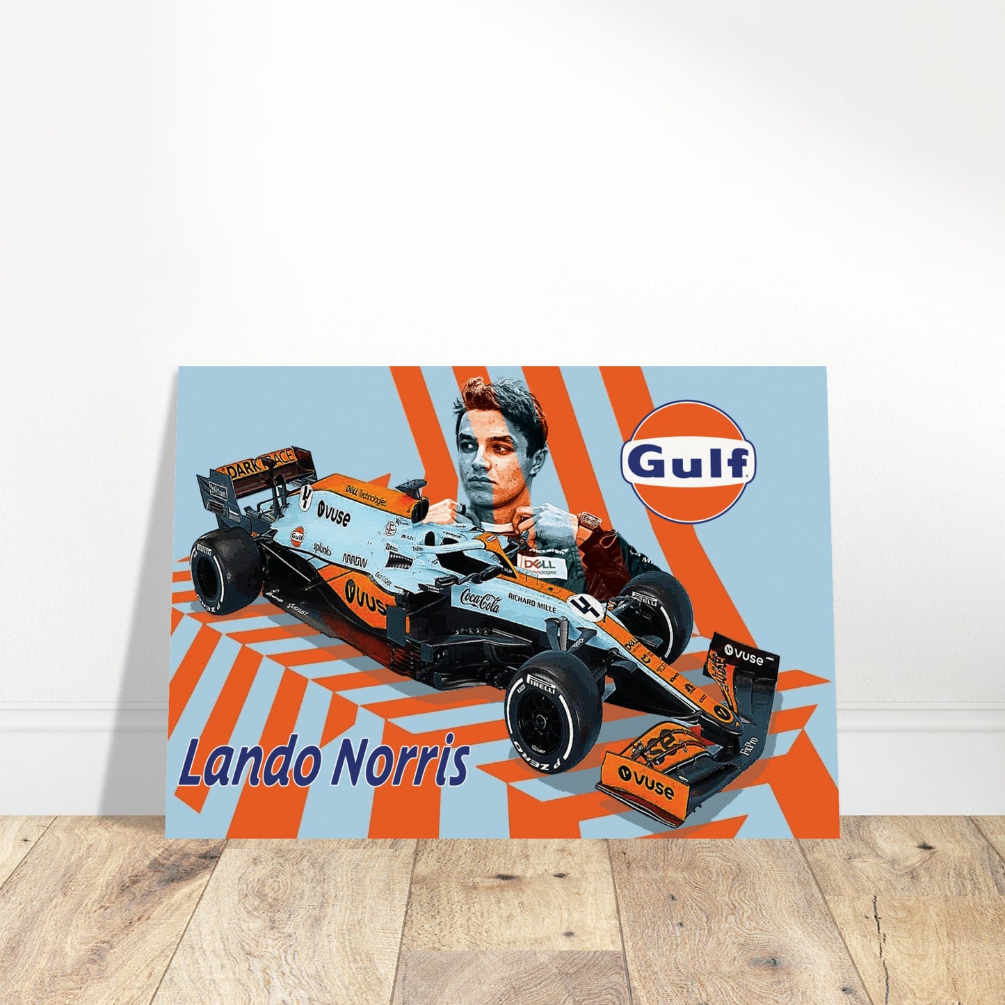 Lando Gulf Tribute Museum-Quality Matte Paper Poster