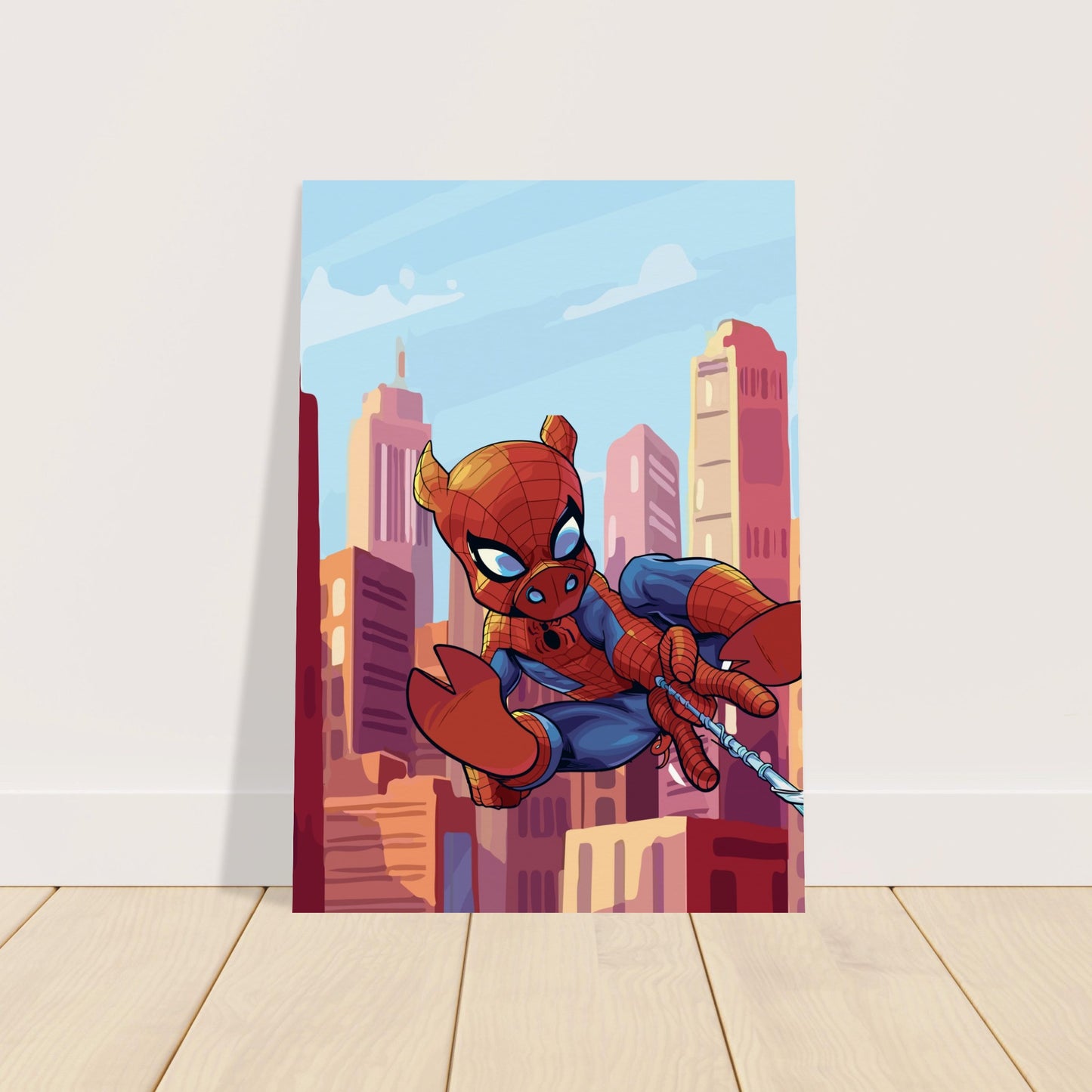 Spider-Pig Museum-Quality Matte Paper Poster