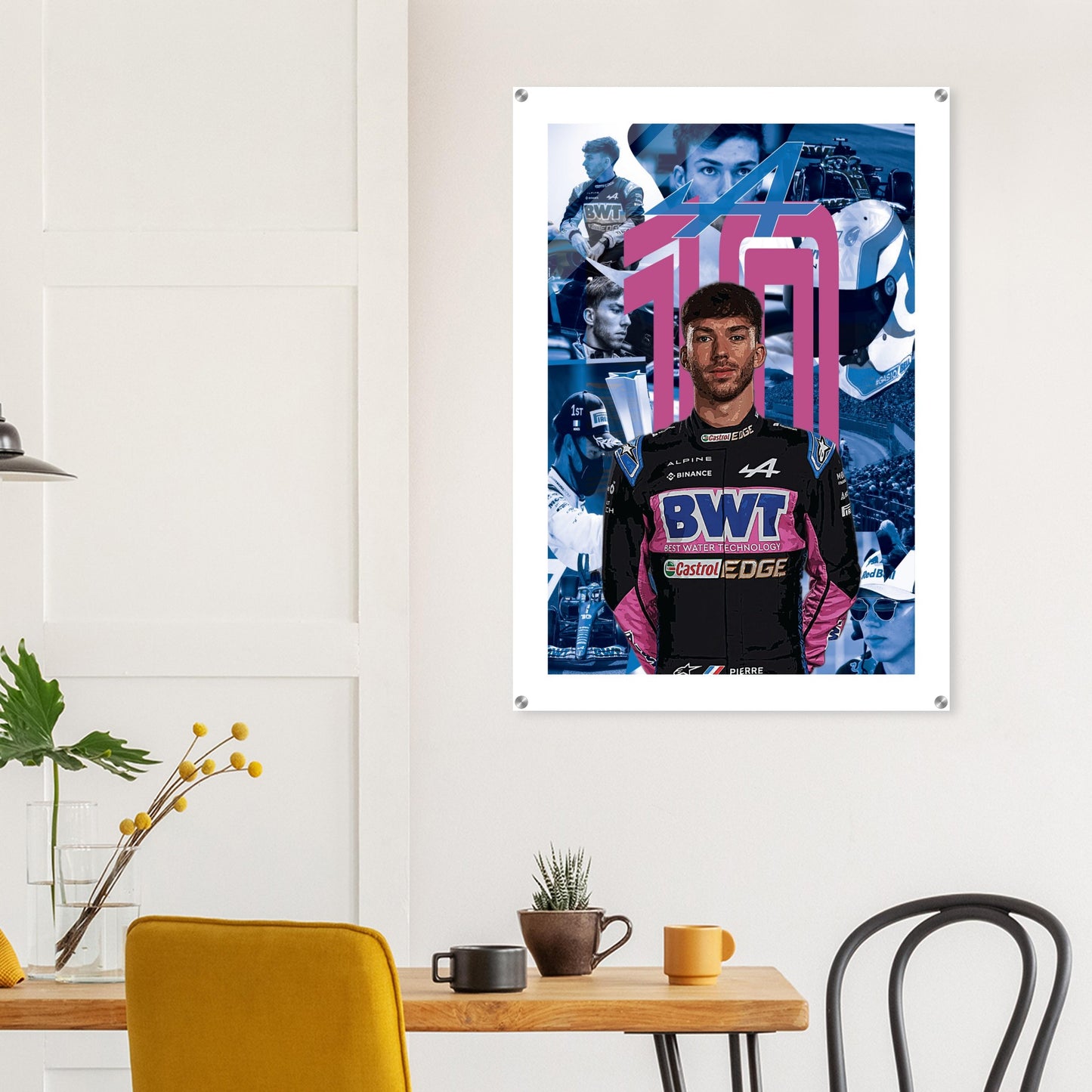 Pierre Gasly Custom Acrylic Print