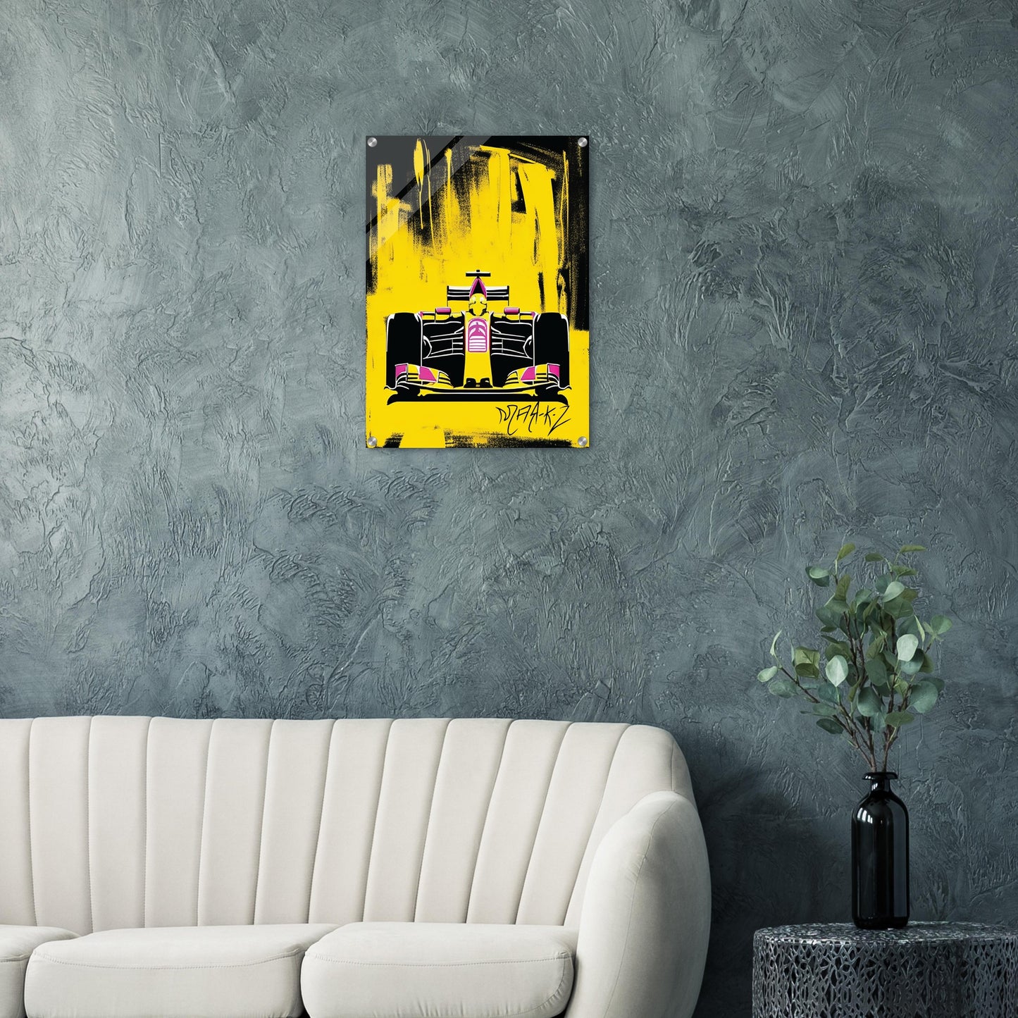 Custom Formula One Acrylic Print