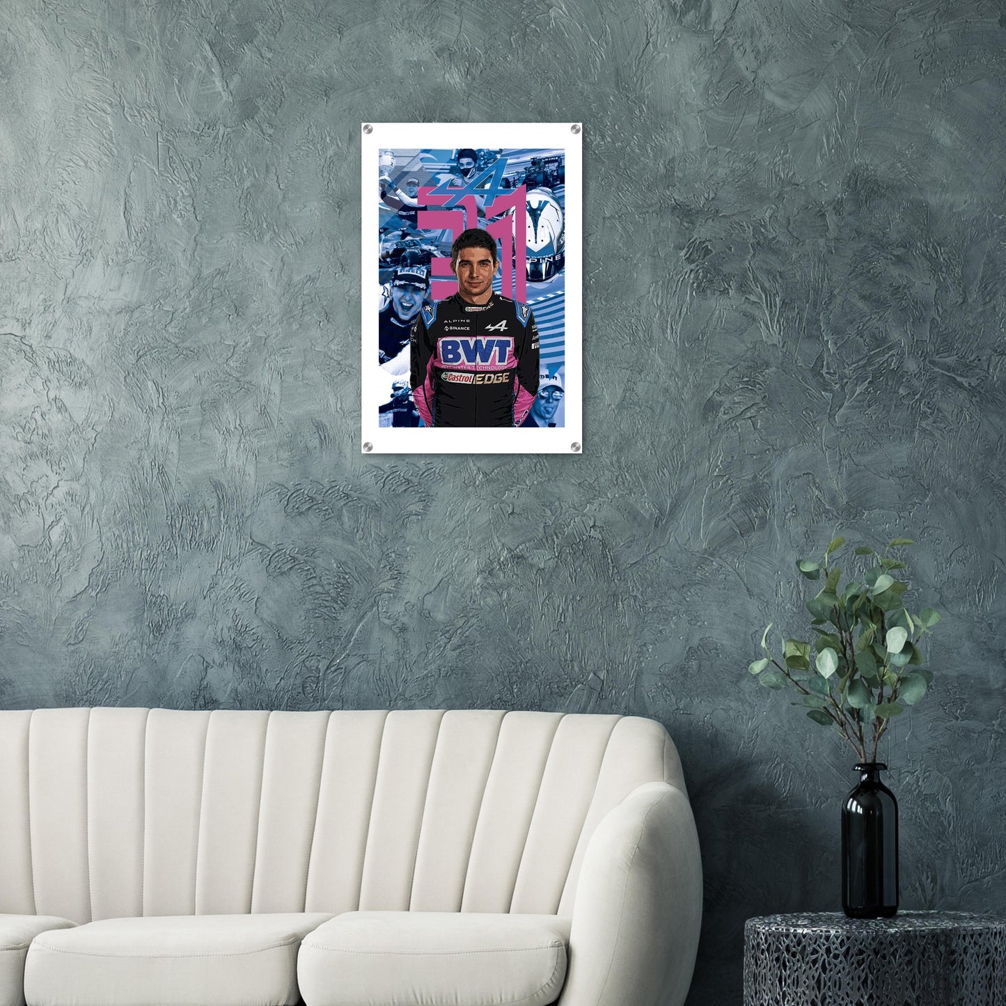 Esteban Ocon Custom Acrylic Print