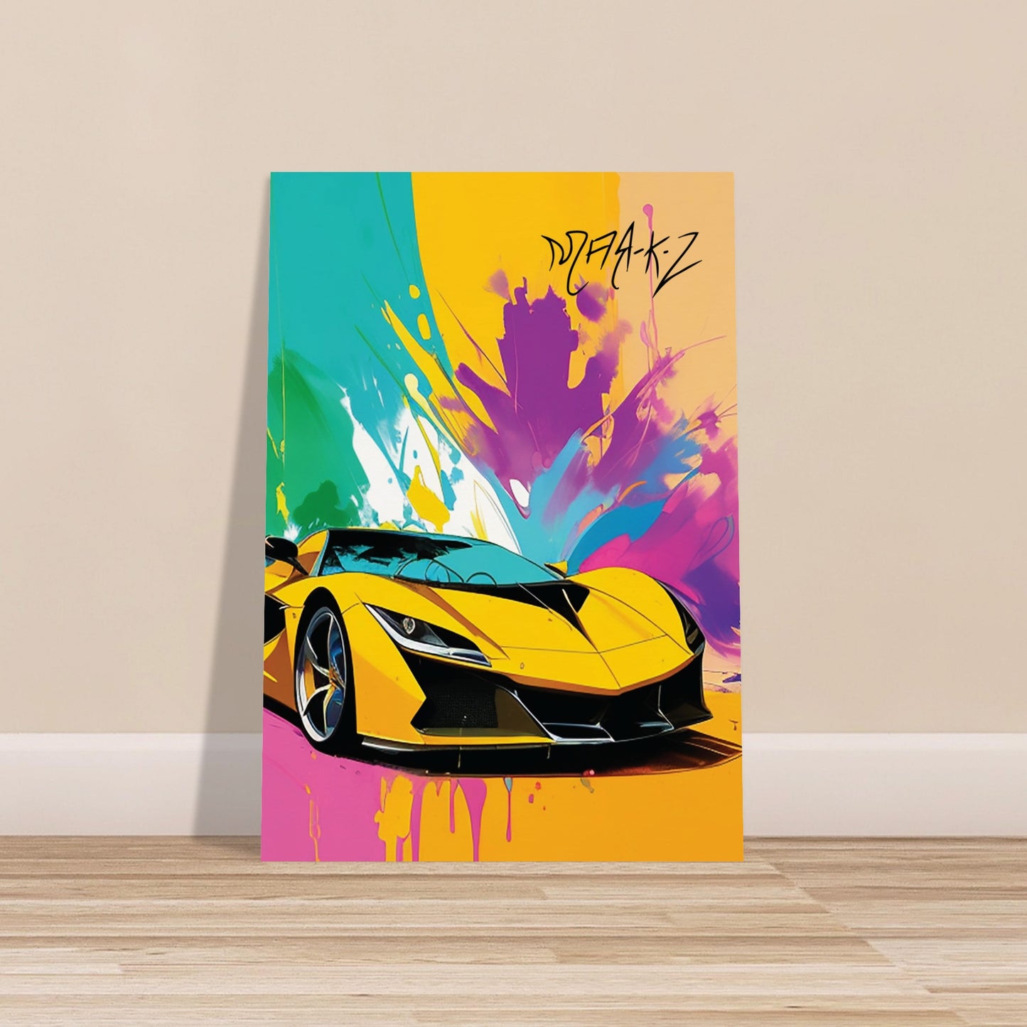 Supercar Delight Museum-Quality Matte Paper Poster