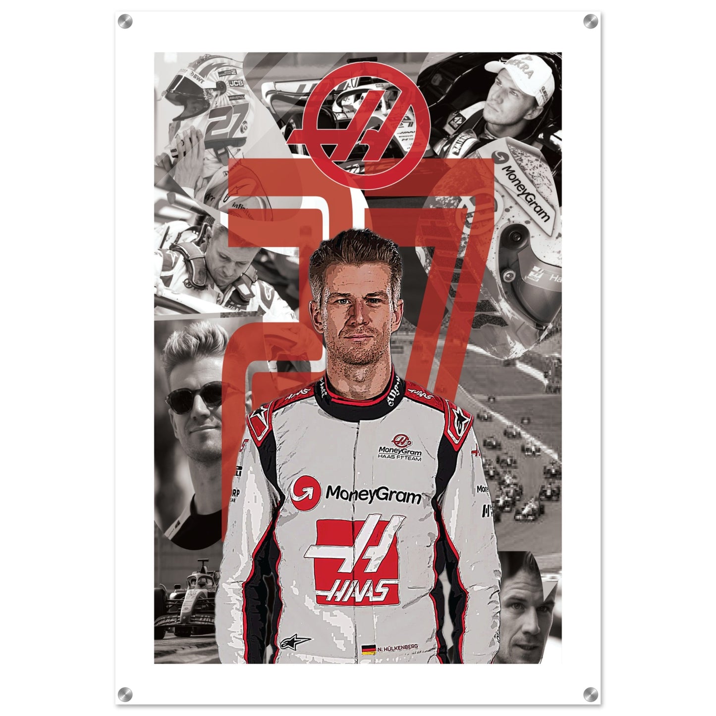 Nico Hulkenberg Custom Acrylic Print