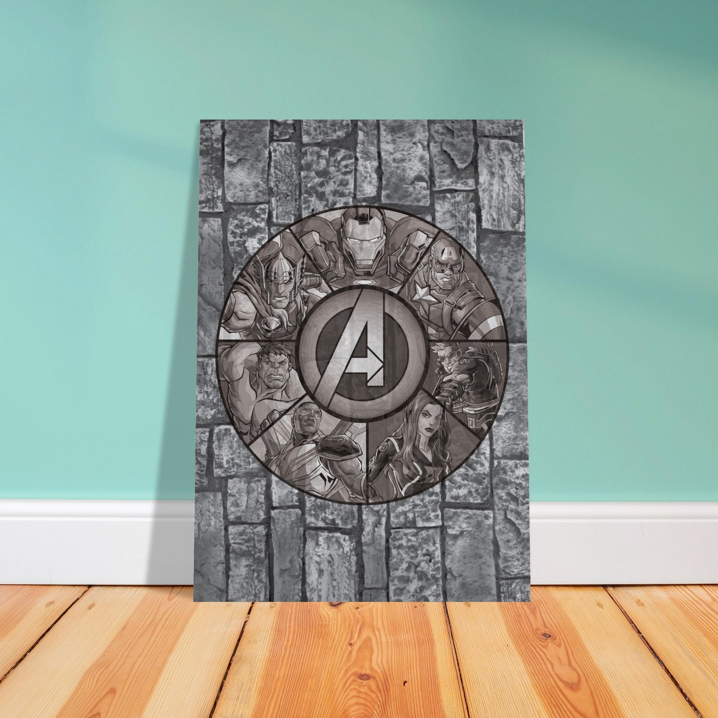 Avengers Assemble Classic Semi-Glossy Paper Poster