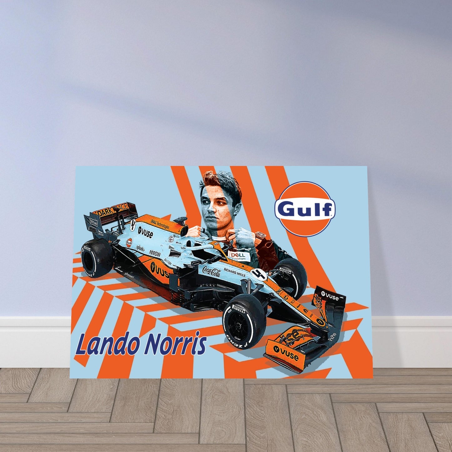 Lando Gulf Tribute Premium Semi-Glossy Paper Poster