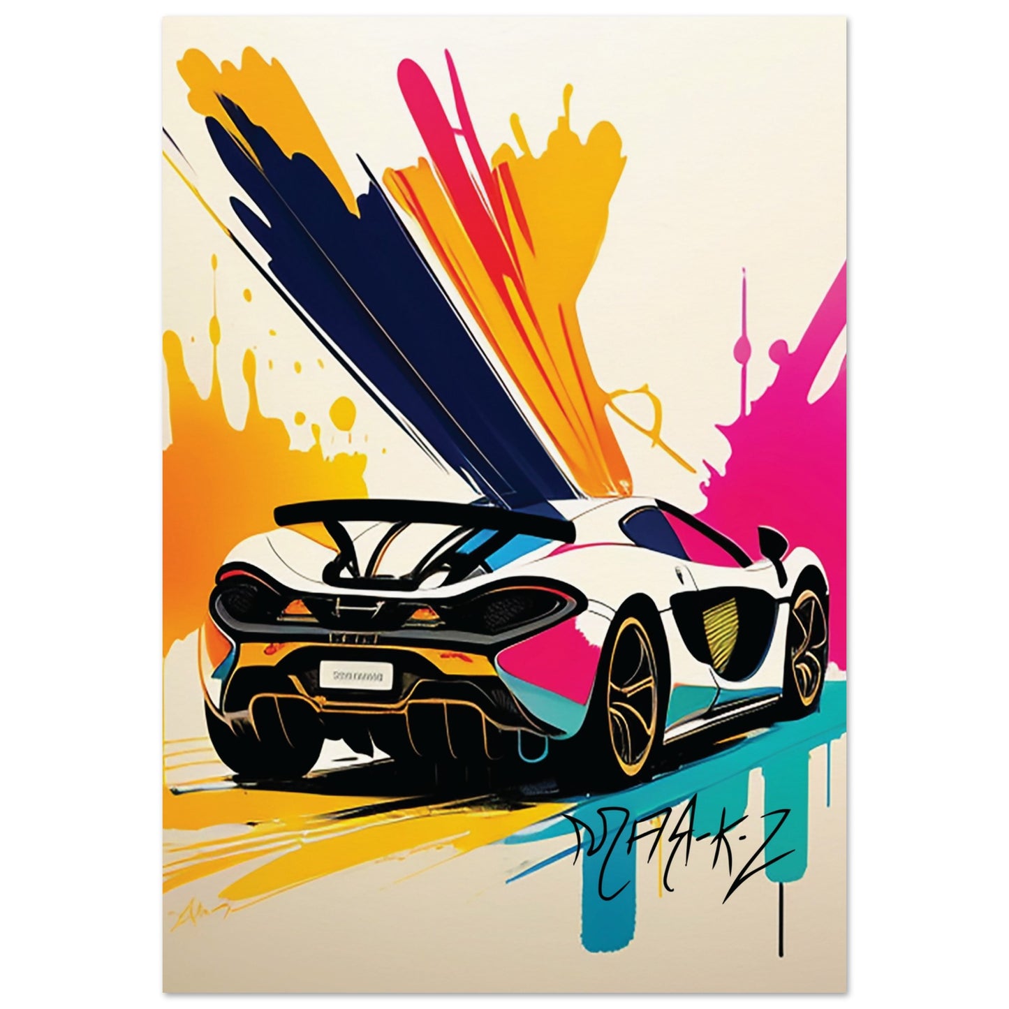 McLaren Booty-Time Museum-Quality Matte Paper Poster