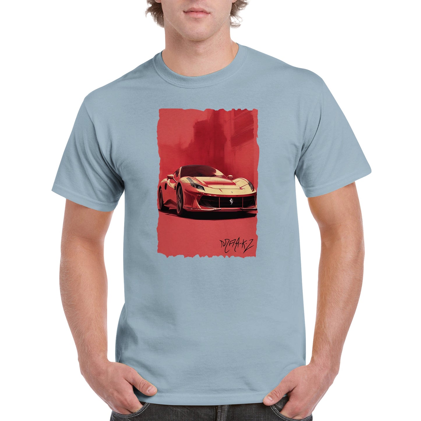 Ferrari in the Heat Heavyweight Unisex Crewneck T-shirt