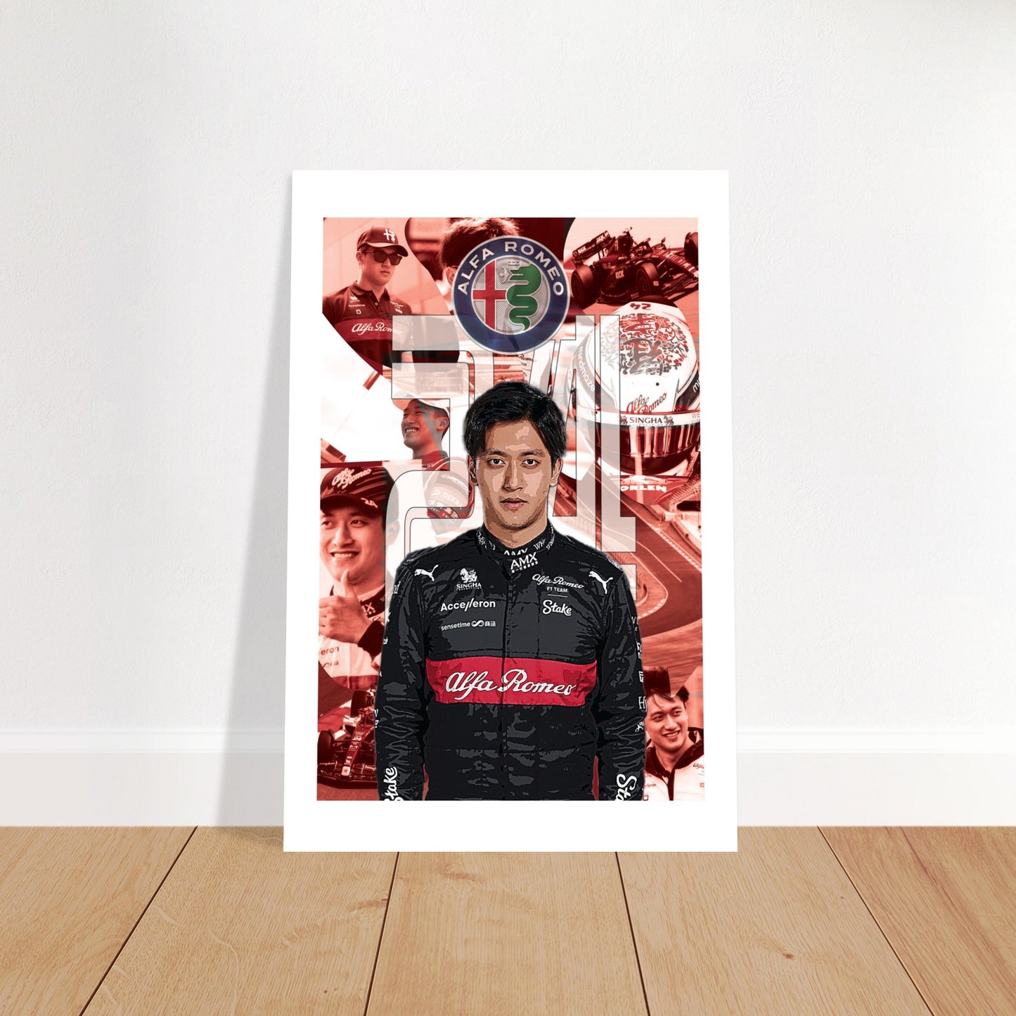 Zhou Guanyu Custom Premium Semi-Glossy Paper Poster