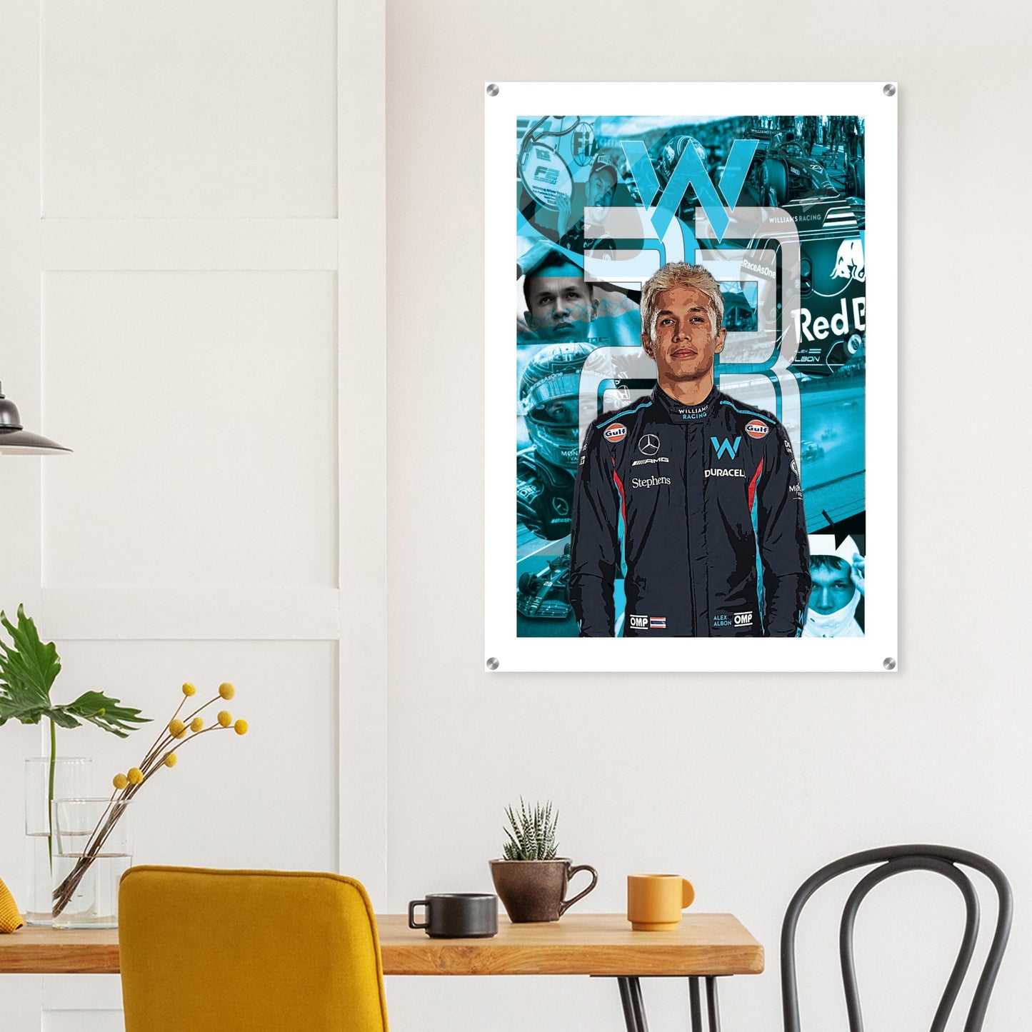 Alex Albon Custom Acrylic Print