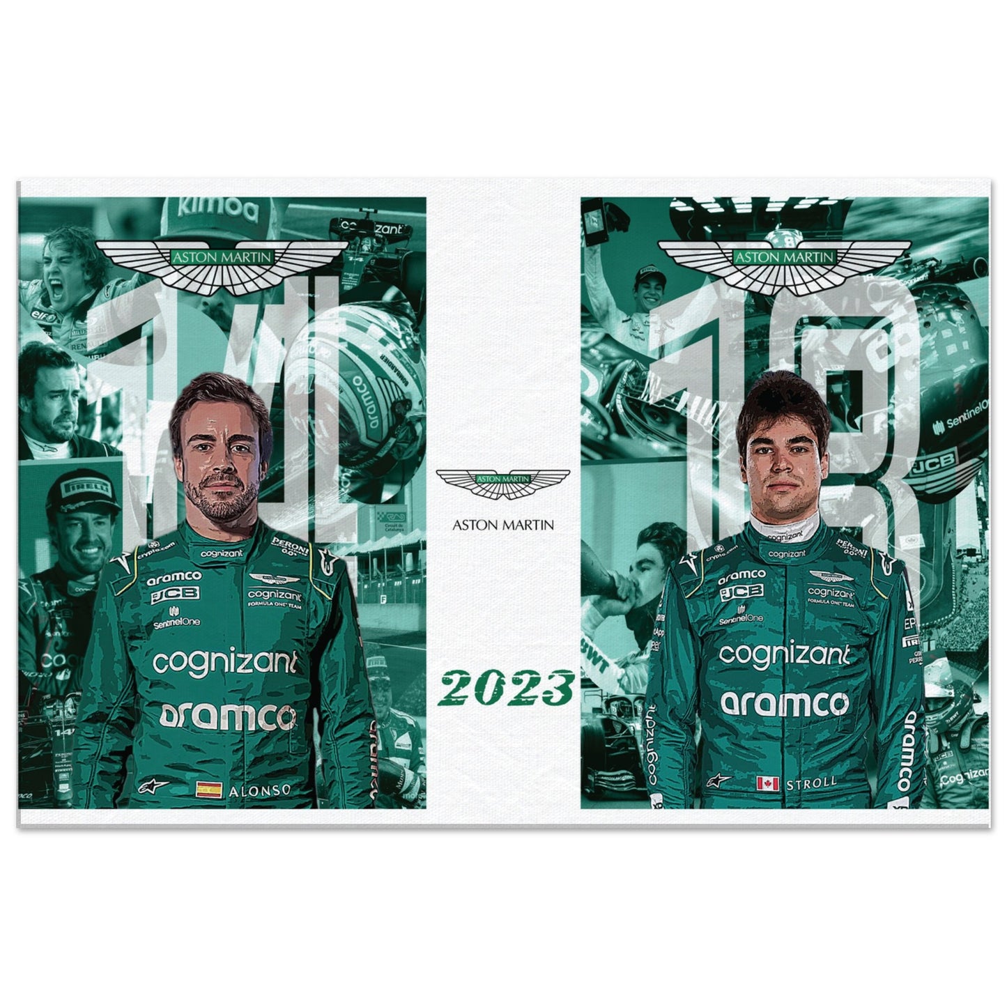 Aston Martin 2023 Team Custom Canvas