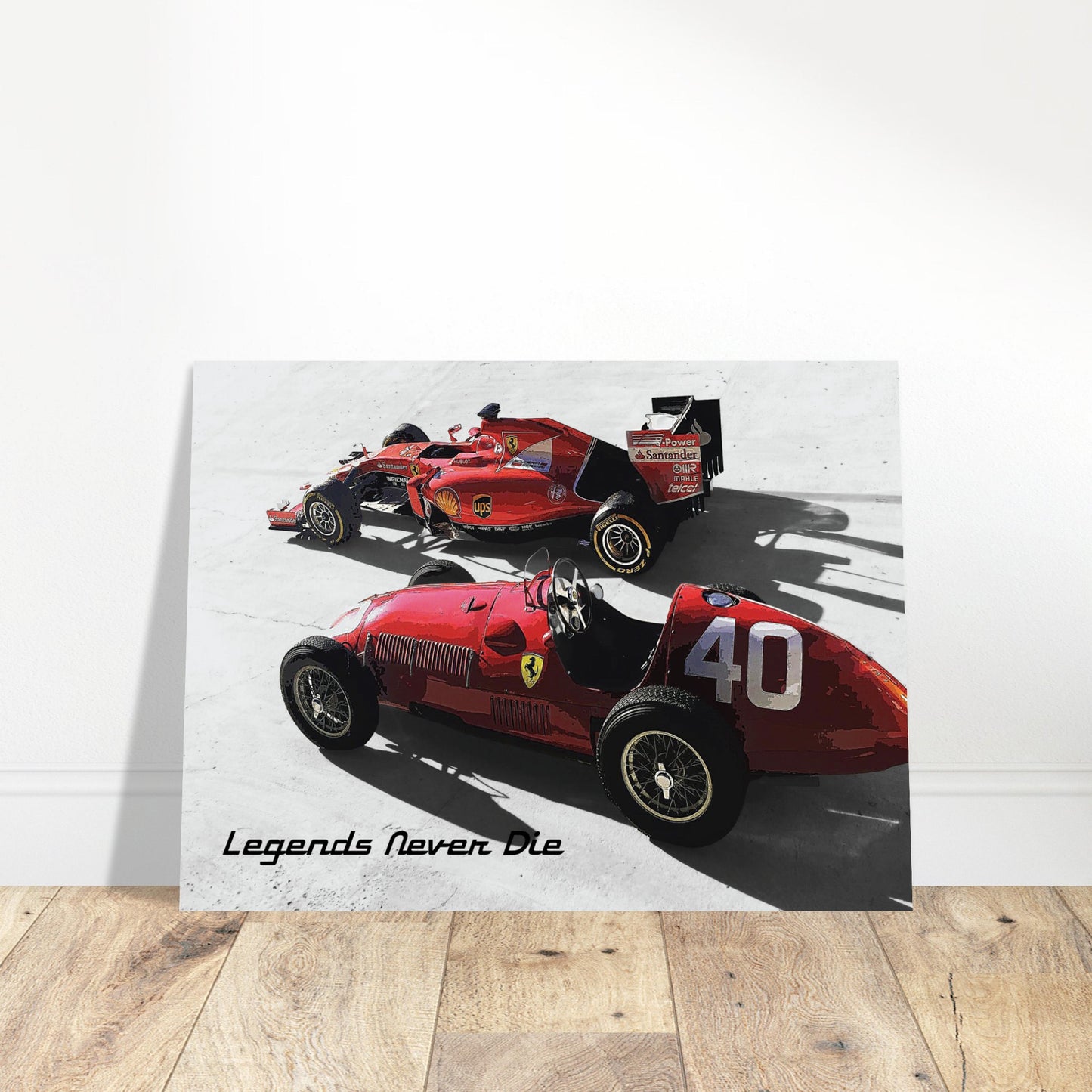 "Legends Never Die" Classic Semi-Glossy Paper Poster