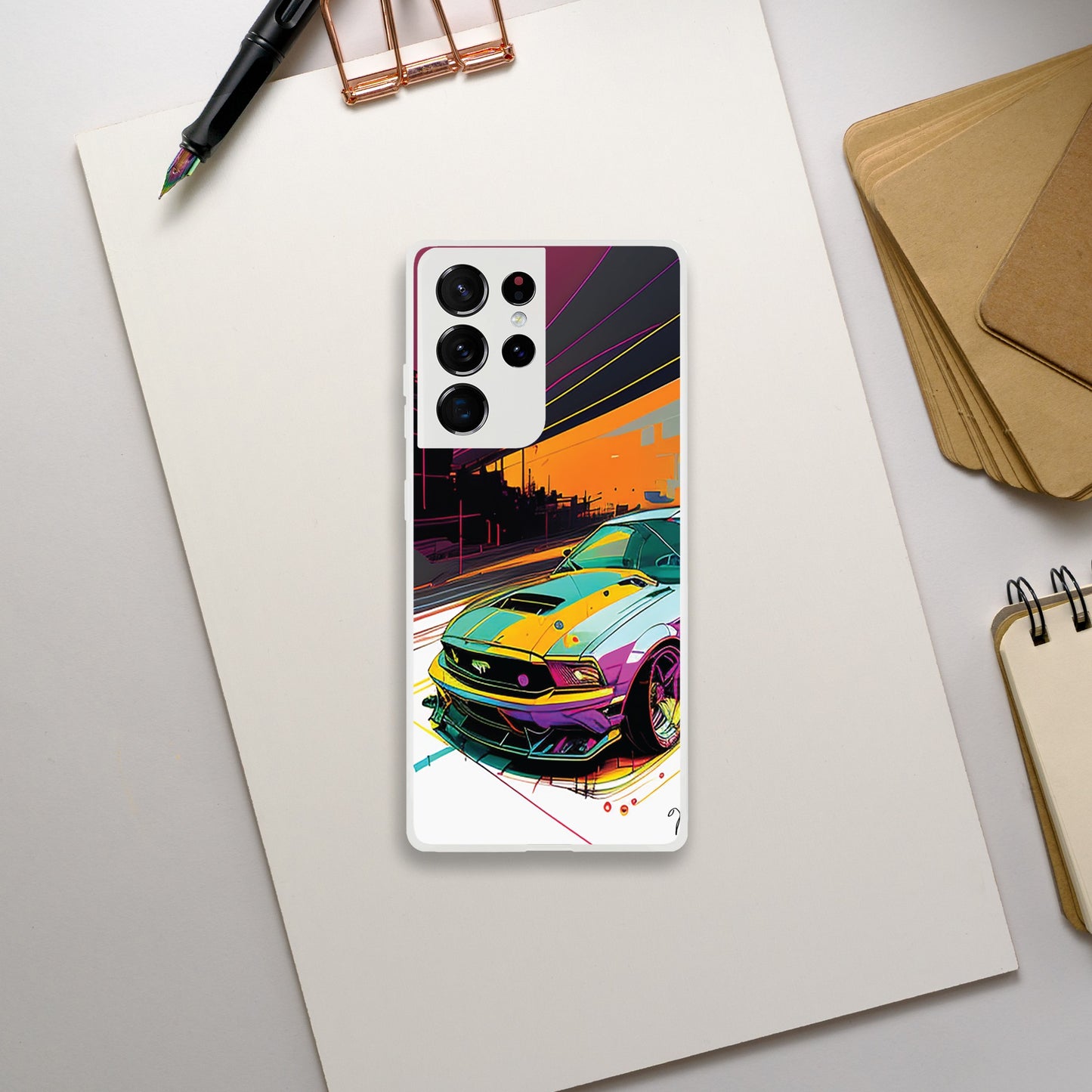 Ghost's Mustang Phone Flexi case