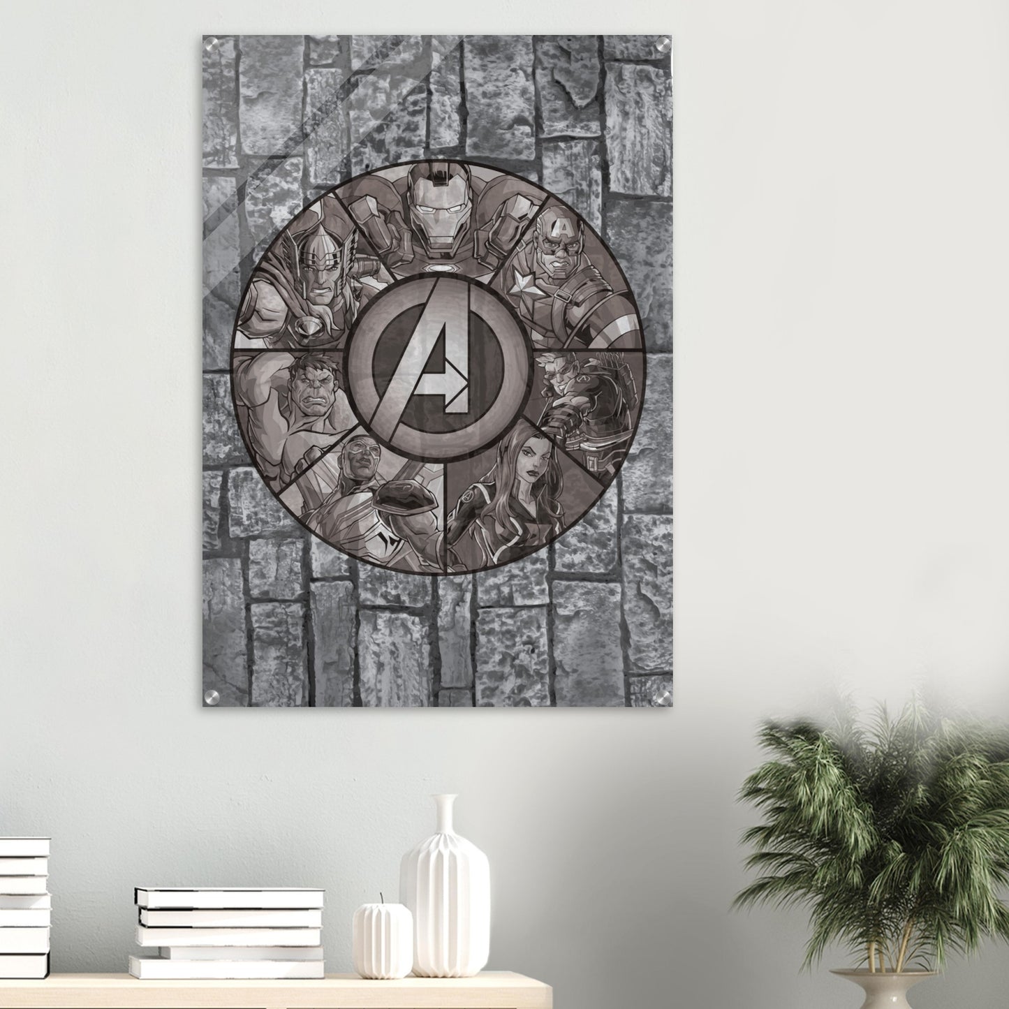 Avengers Assemble Acrylic Print