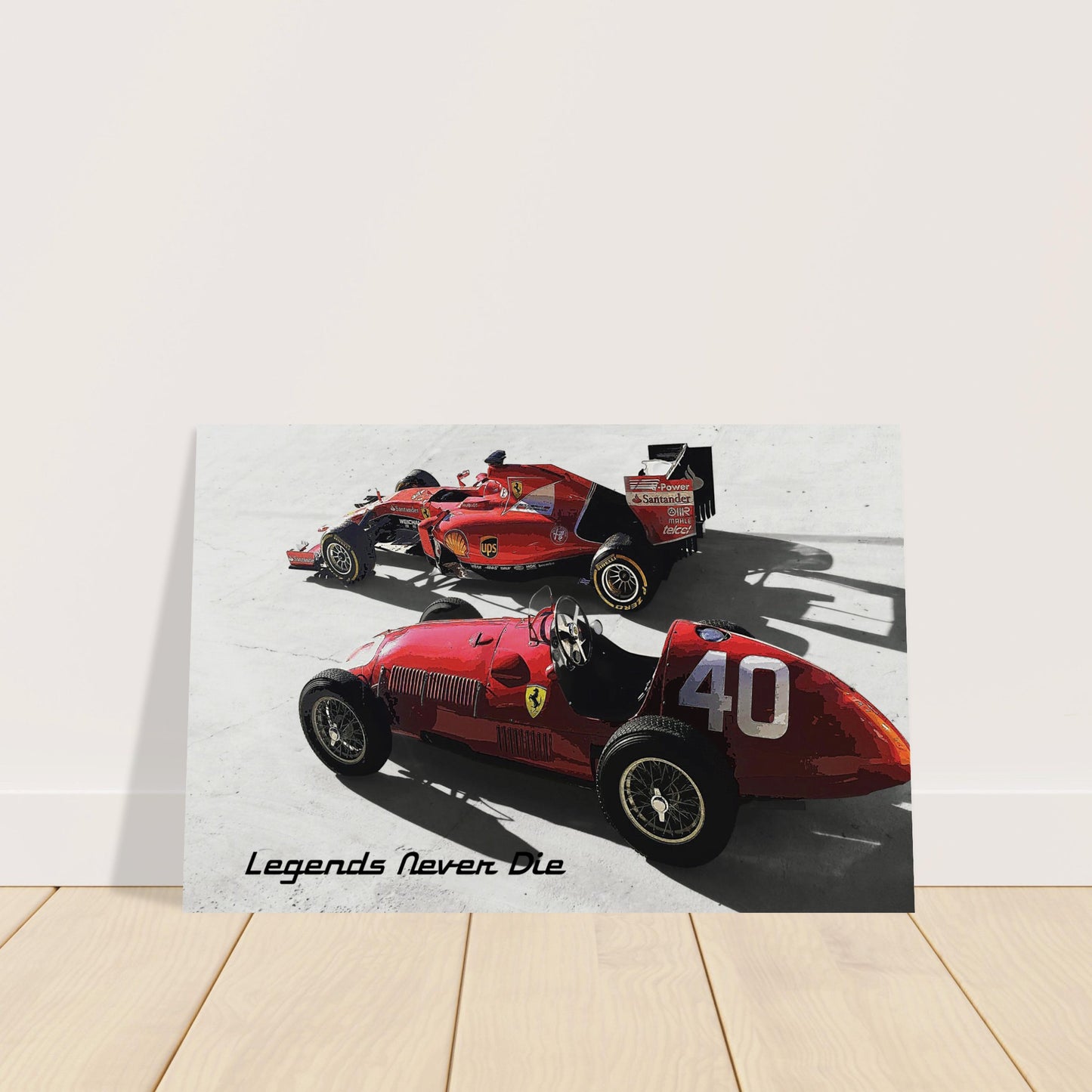 "Legends Never Die" Museum-Quality Matte Paper Poster