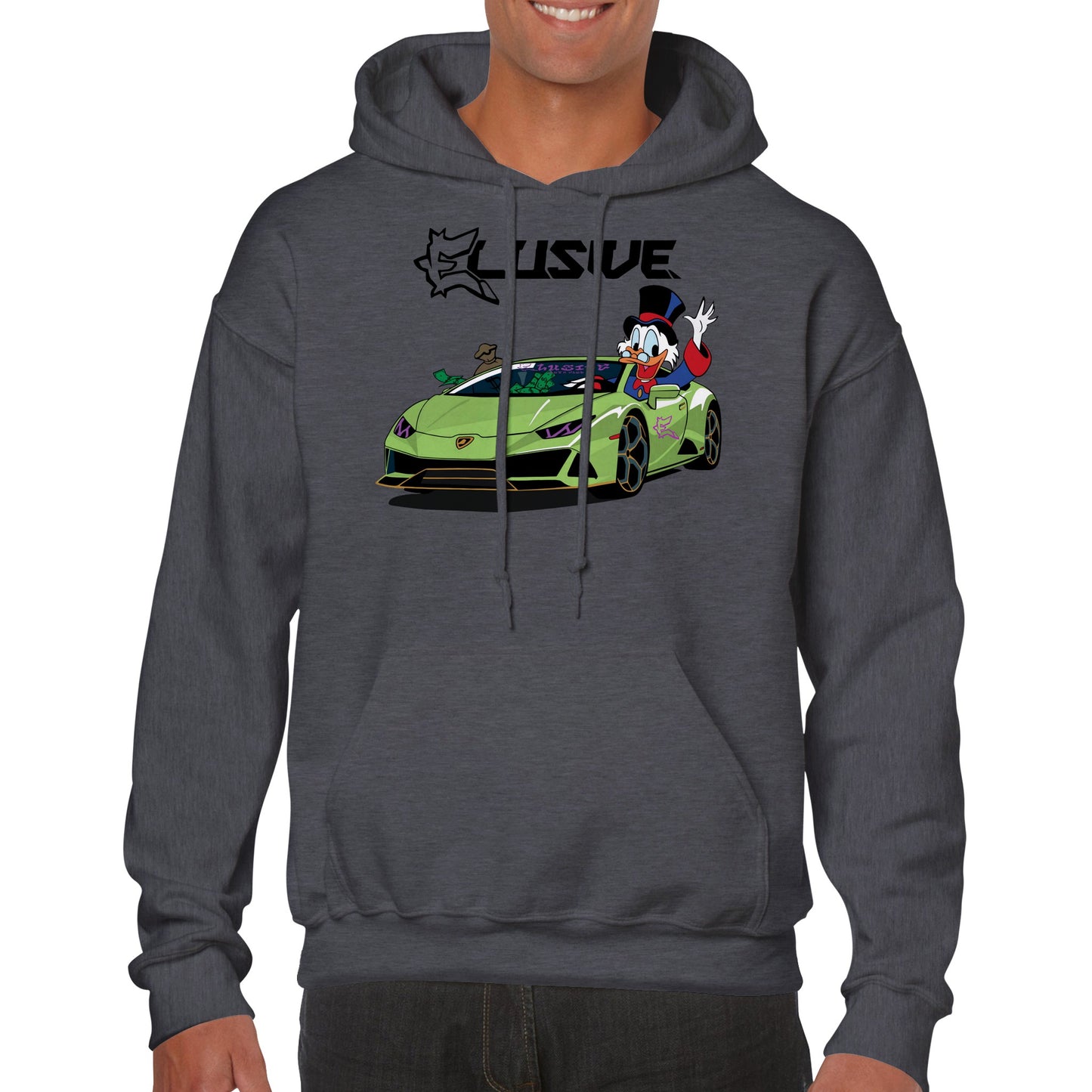 Lambo Scrooge Classic Unisex Pullover Hoodie