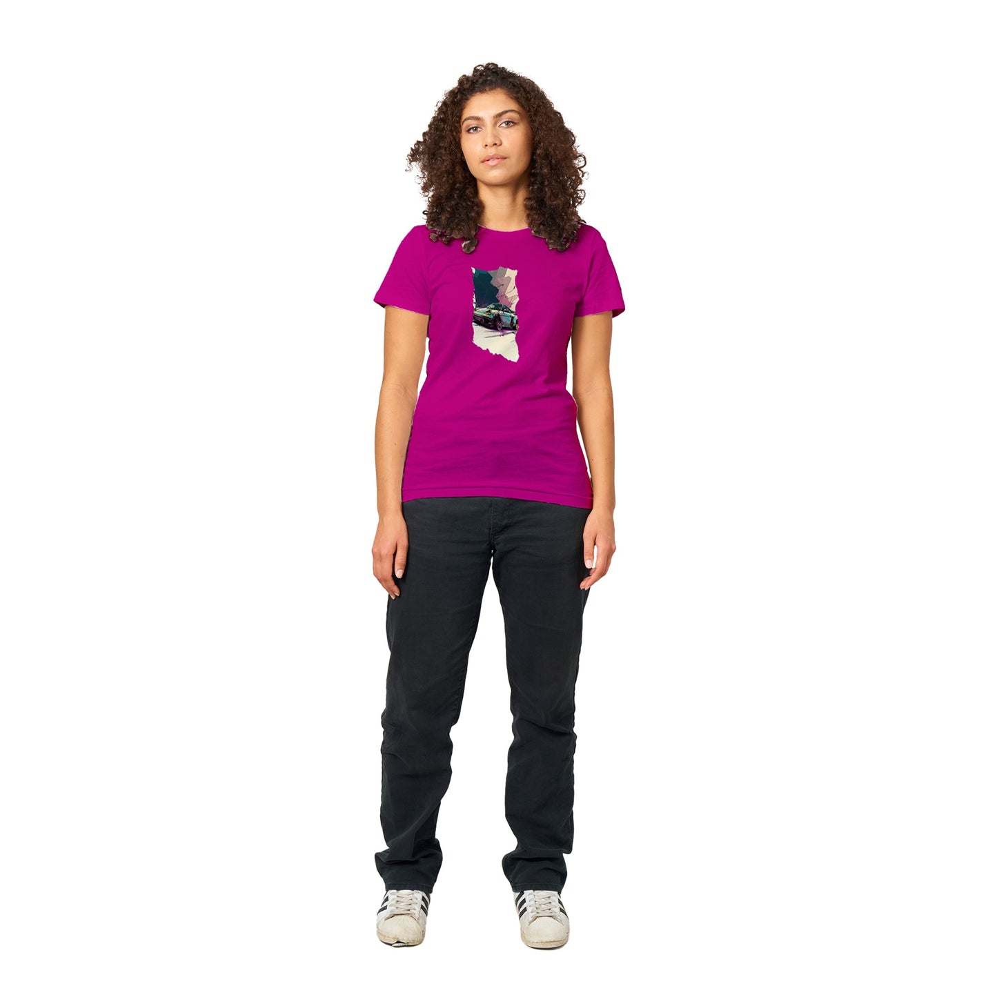 Crusin' 911 Premium Womens Crewneck T-shirt