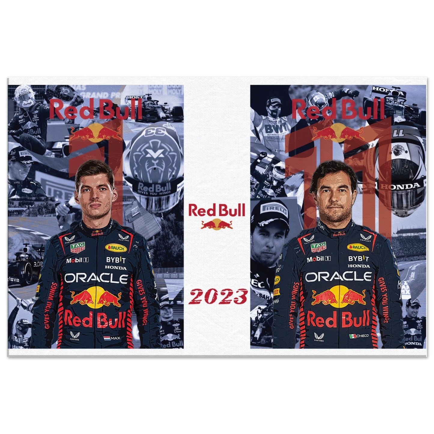 Red Bull 2023 Team Custom Canvas