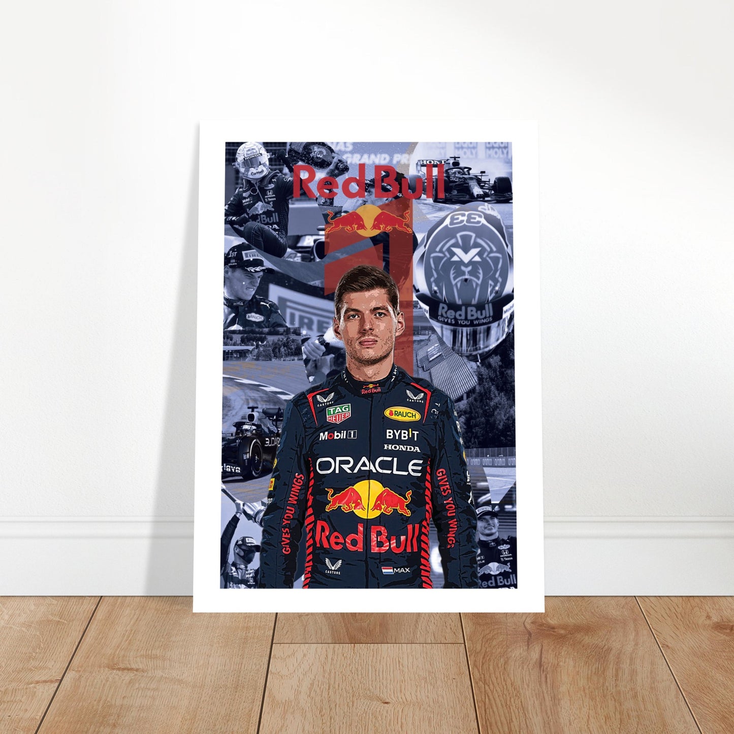 Max Verstappen Custom Classic Semi-Glossy Paper Poster