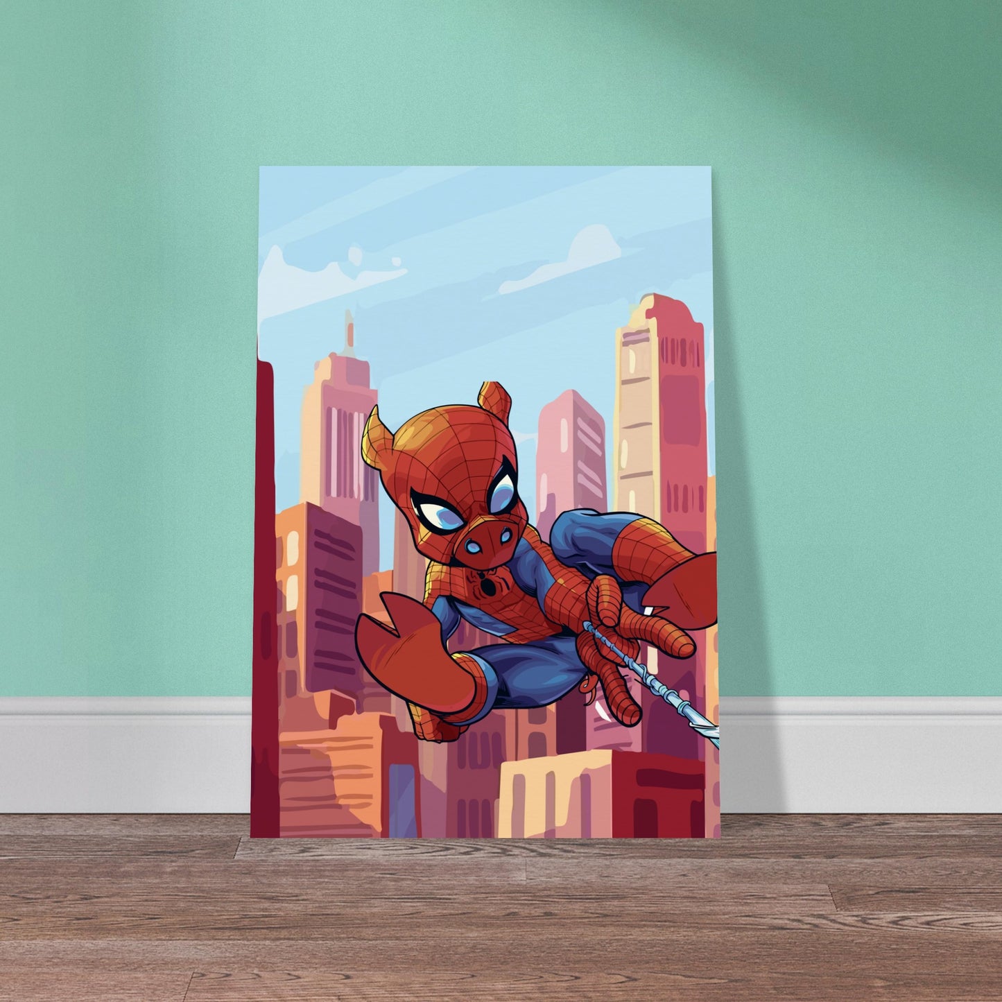 Spider-Pig Museum-Quality Matte Paper Poster