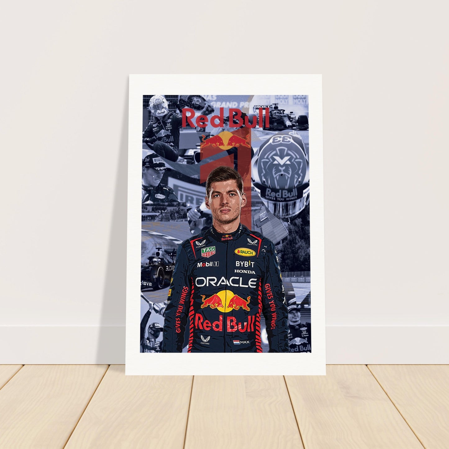 Max Verstappen Custom Museum-Quality Matte Paper Poster