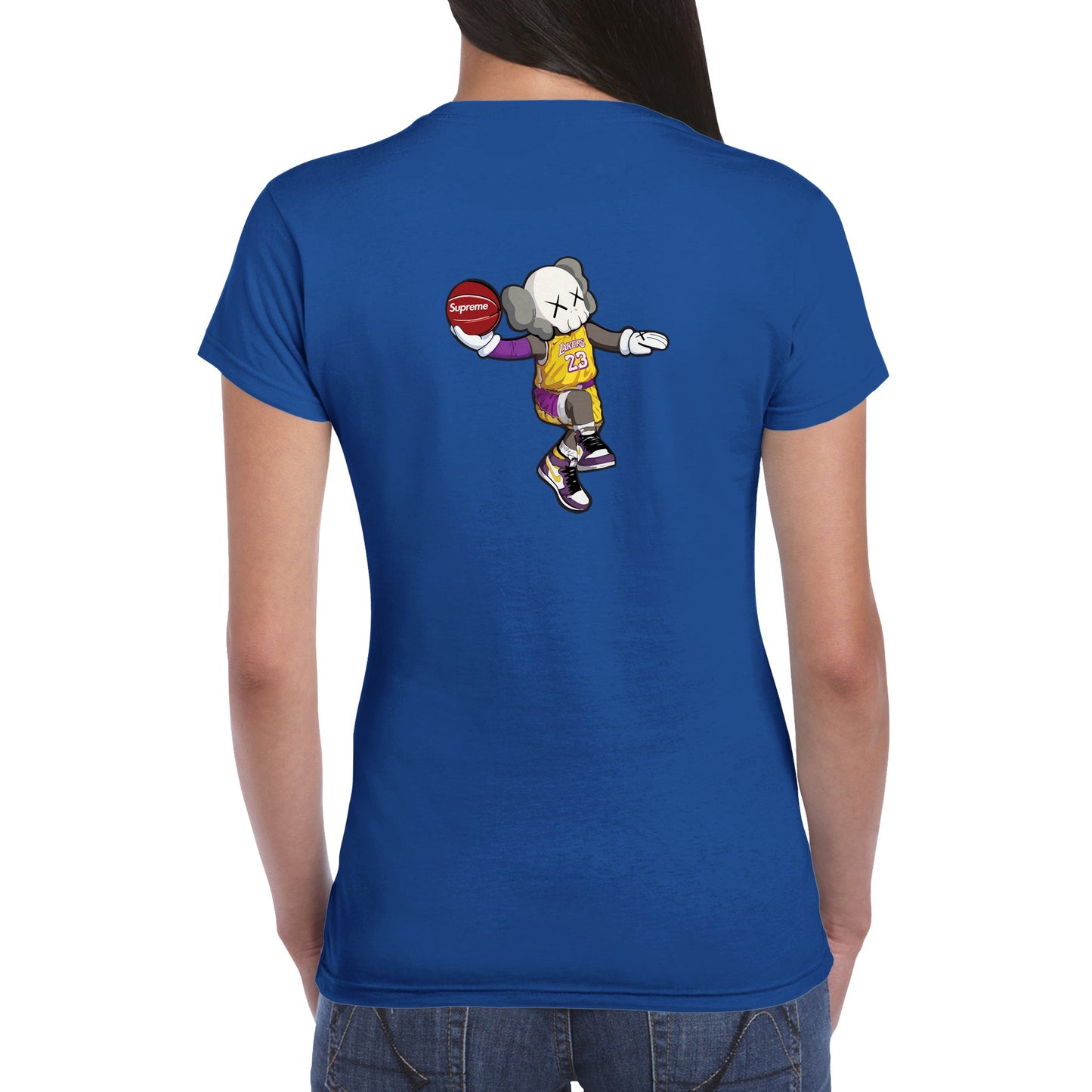 Kaws Dunk Classic Womens Crewneck T-shirt